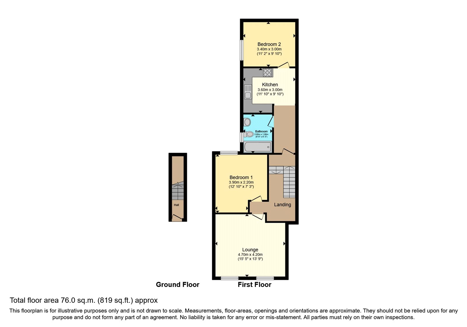 11, Clifton Street, Devon floorplan