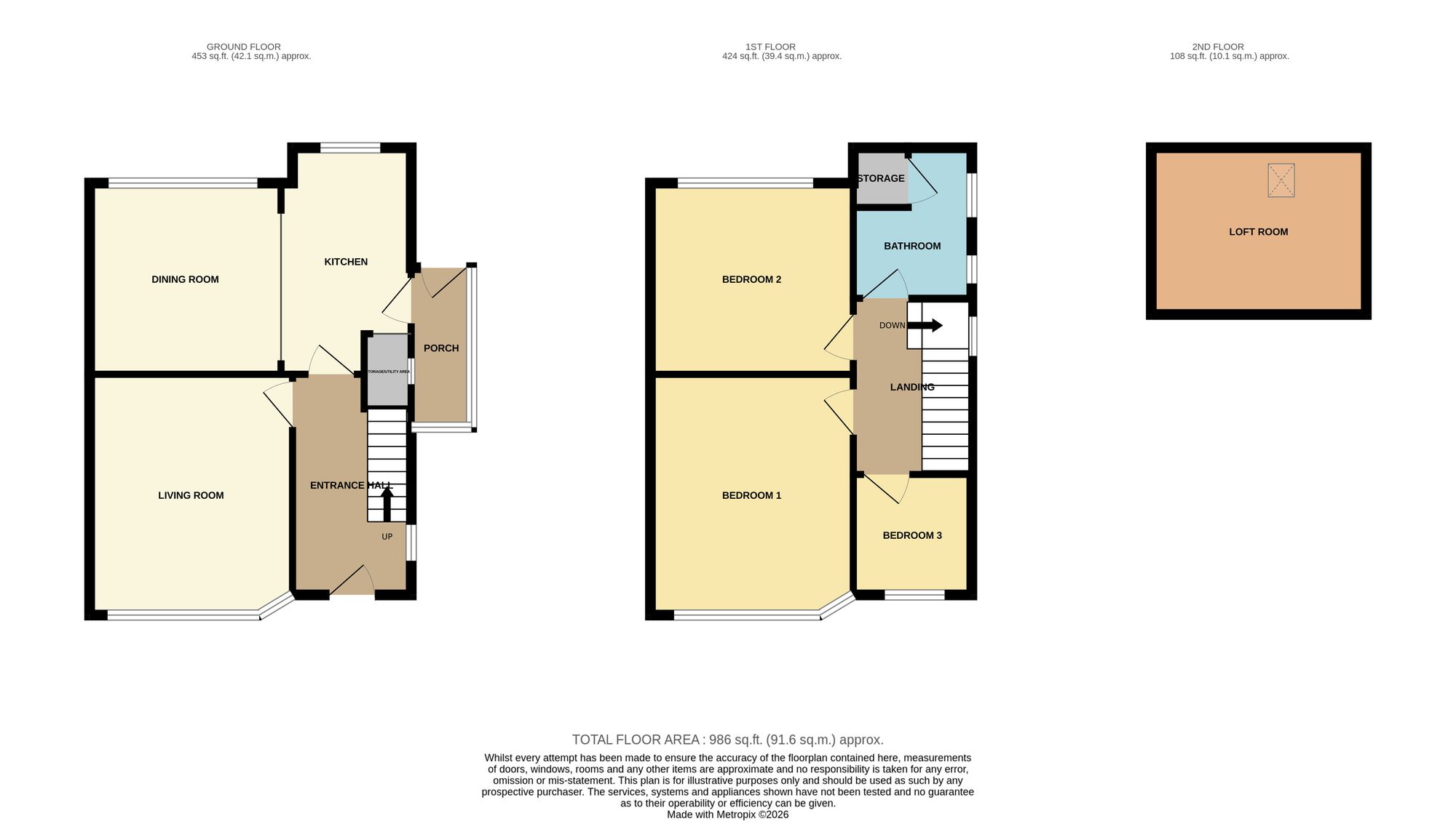 45 Scholes Park Road, Scarborough floorplan