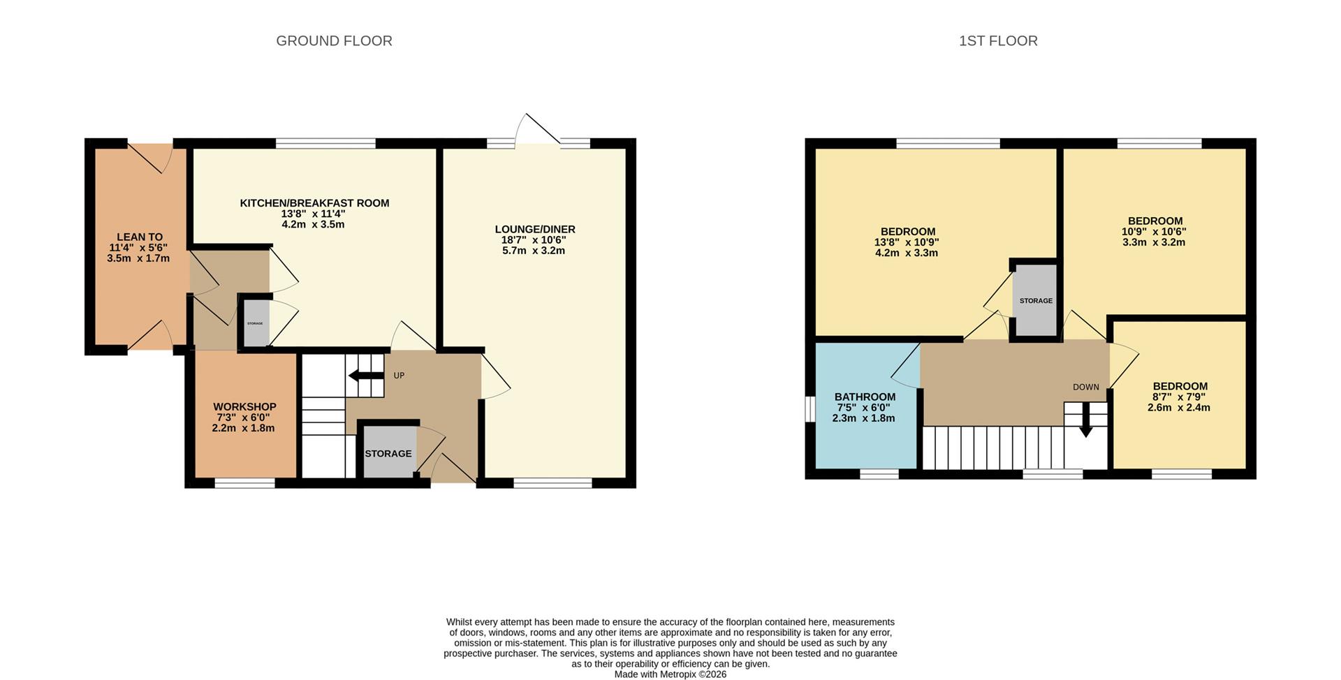 5, Eva Road, Kettering floorplan