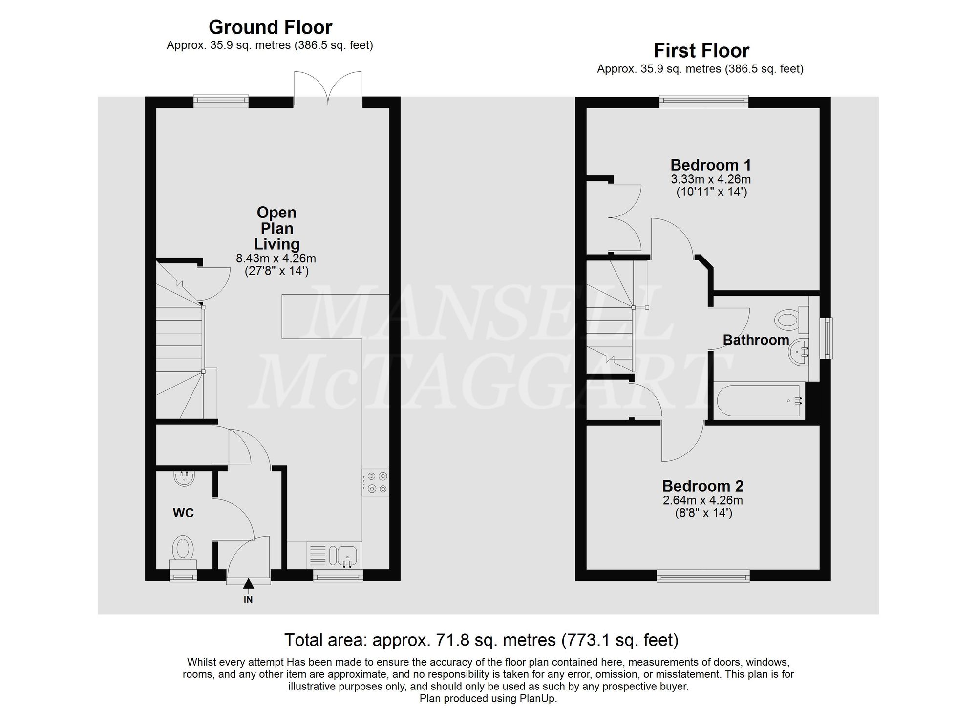 16 Felsmere Drive, East Grinstead floorplan