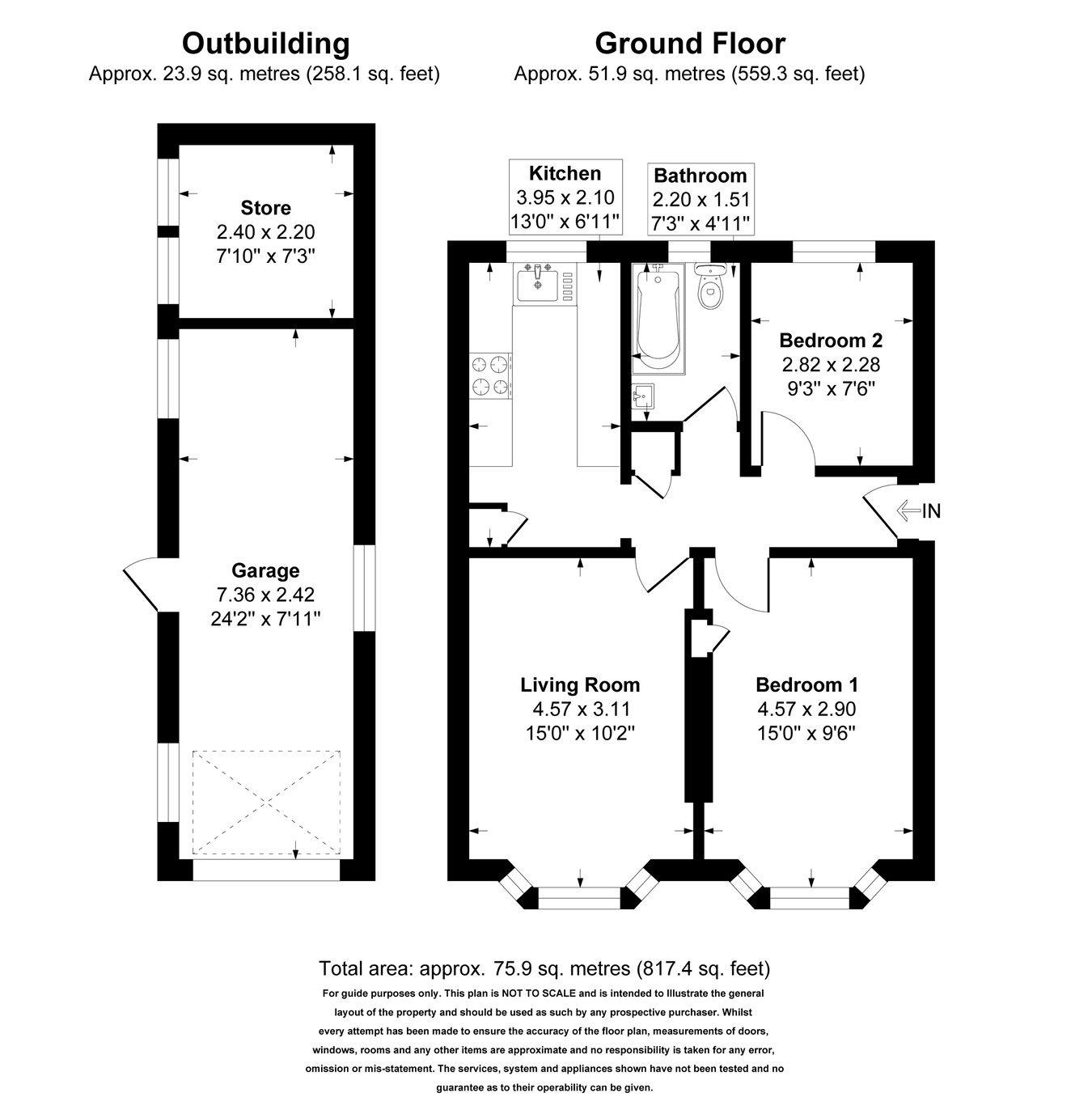 15, Saffron Hill, Letchworth Garden City floorplan