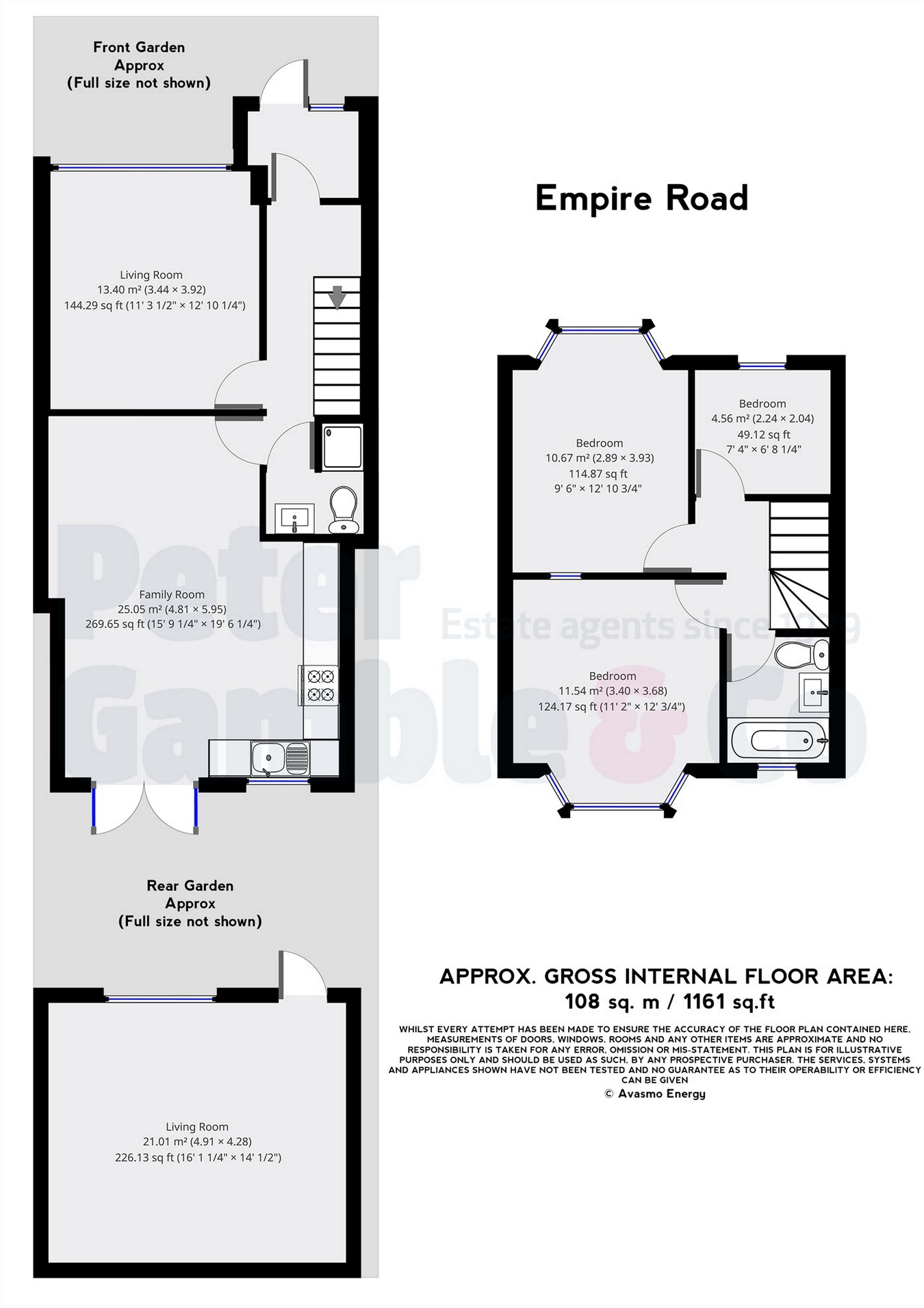 3 bed terraced house for sale in Empire Road, Perivale, Greenford