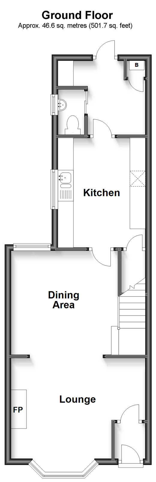 Malmains Road, Dover, Kent CT17, 3 bedroom terraced house for sale