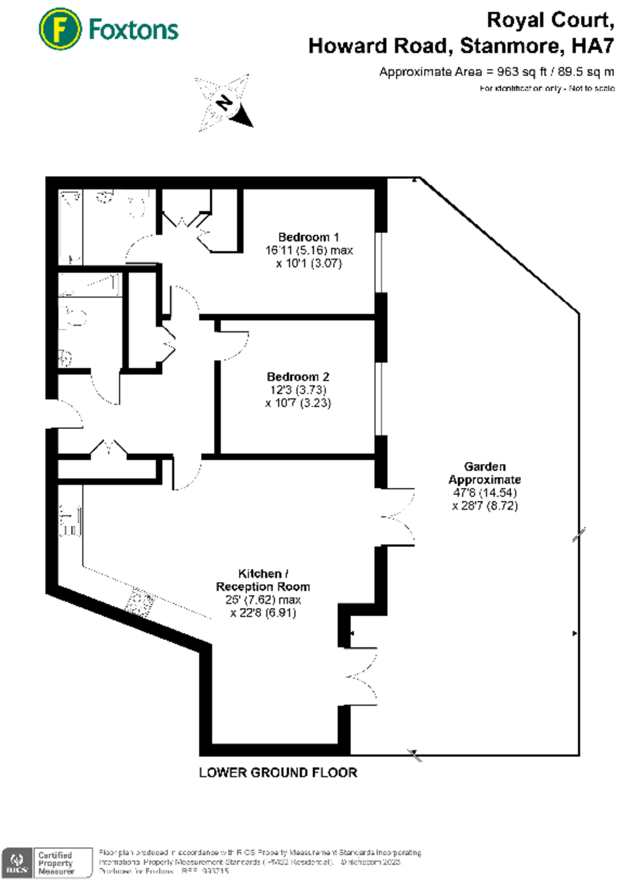 Royal Court, Harrow floorplan