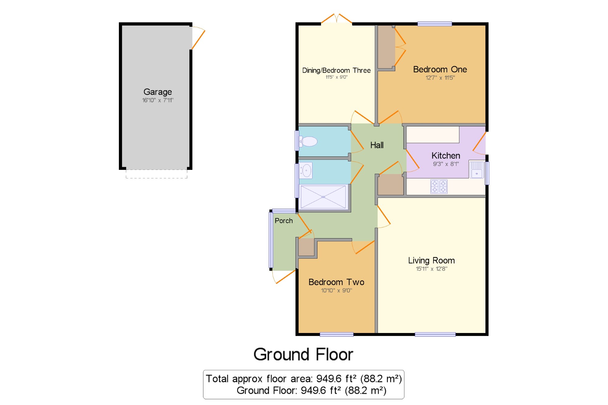 3 Bedrooms Bungalow for sale in Pinewood Way, Midhurst, West Sussex, . GU29