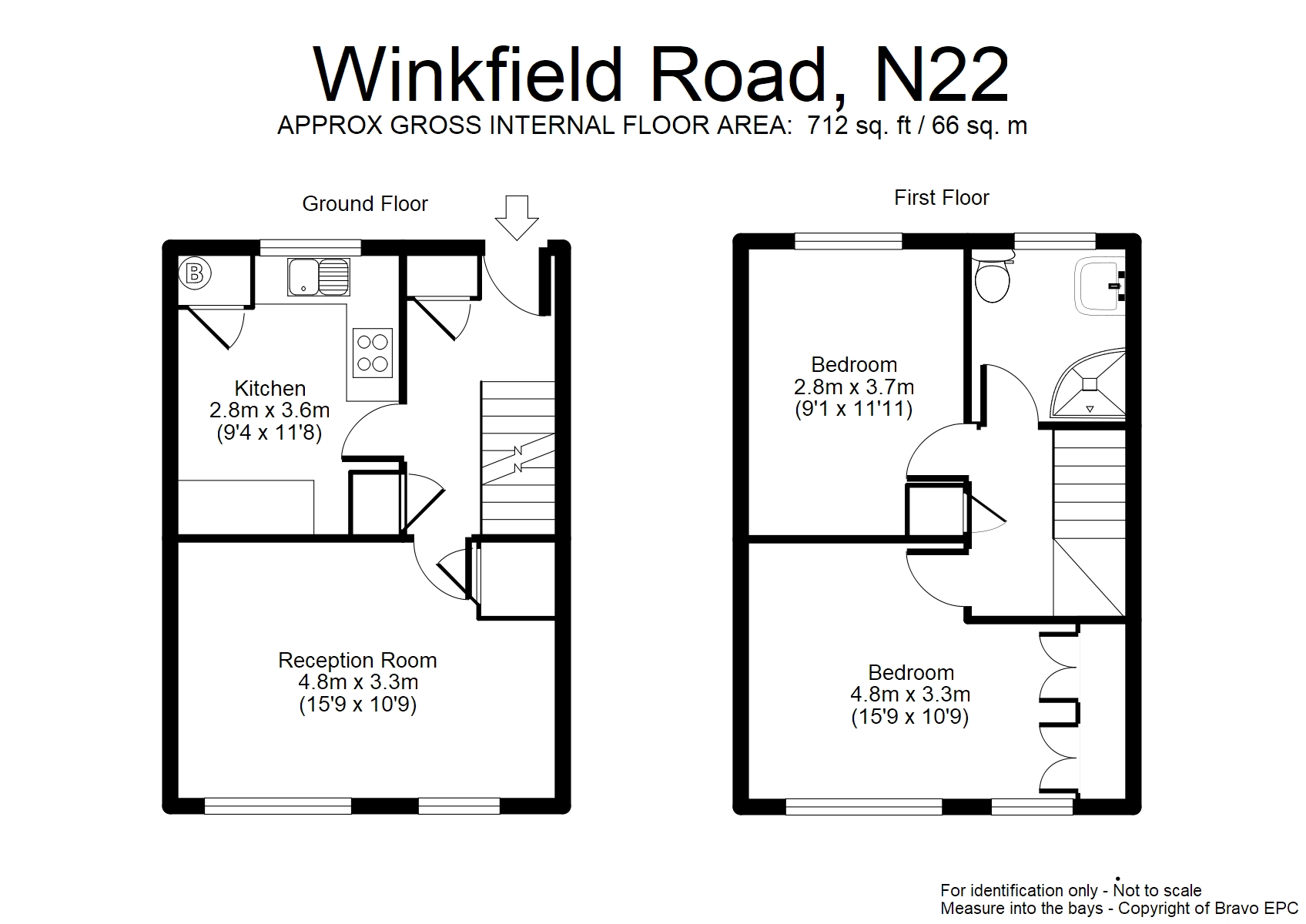 2 bed flat for sale in Winkfield Road, London N22 Zoopla