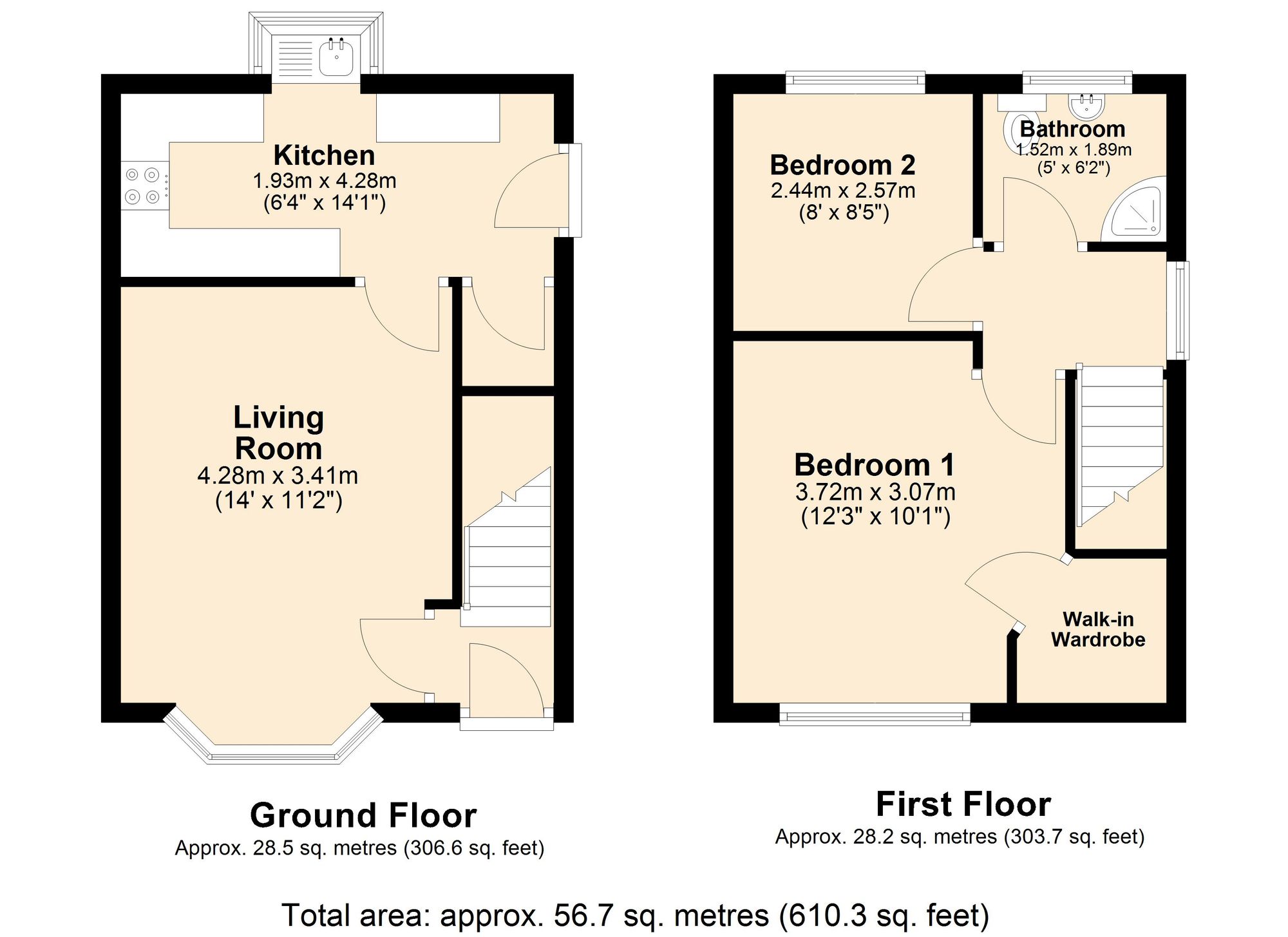 27 Brantwood Avenue, Blackburn floorplan