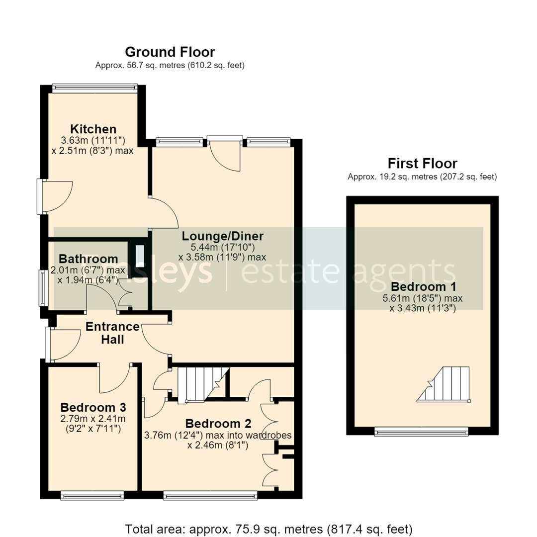20, Westbourne Drive, Leeds floorplan