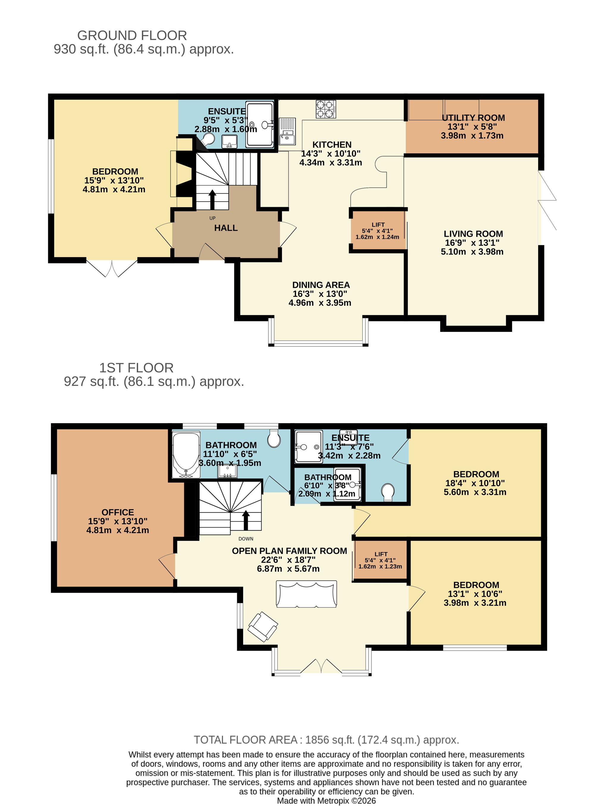 24 Oakfield Road, Leicester floorplan
