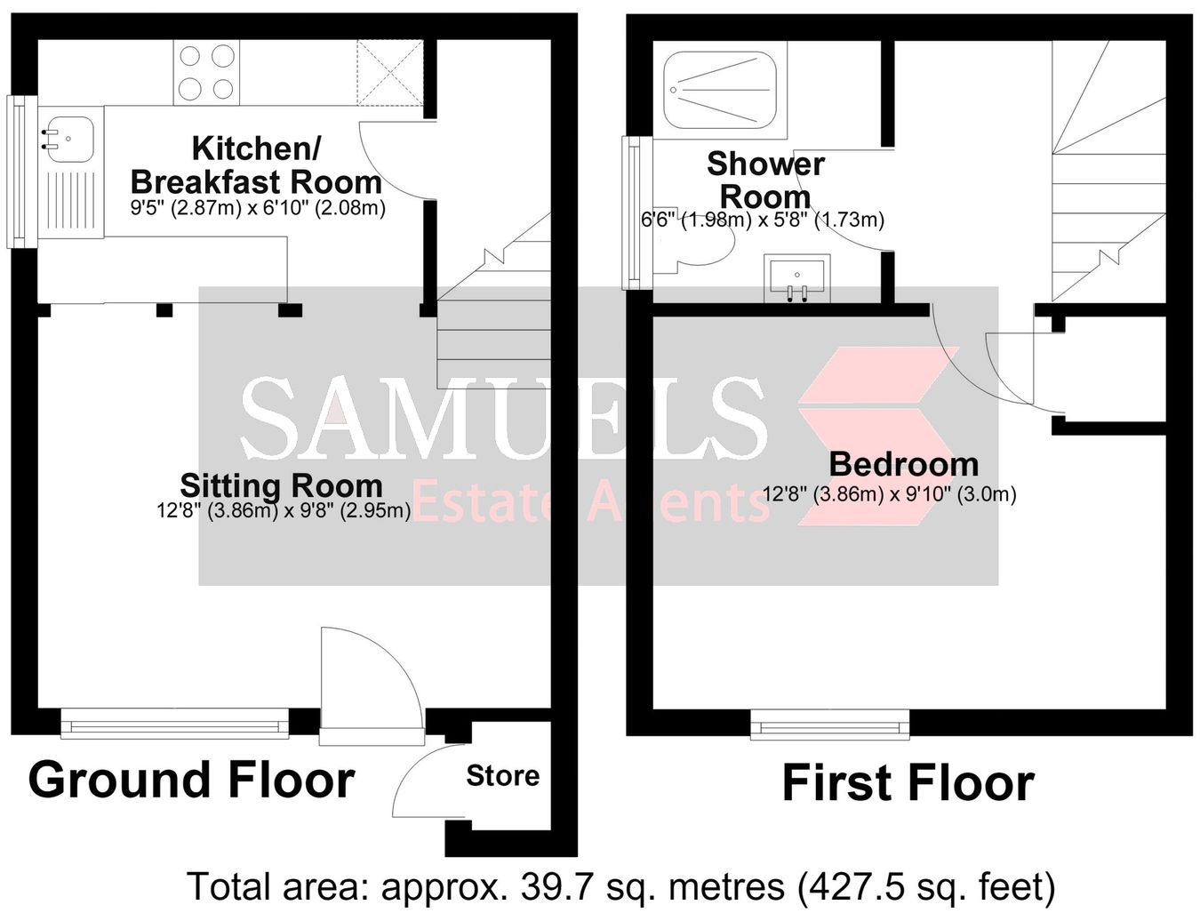 52, Linnet Close, Exeter floorplan