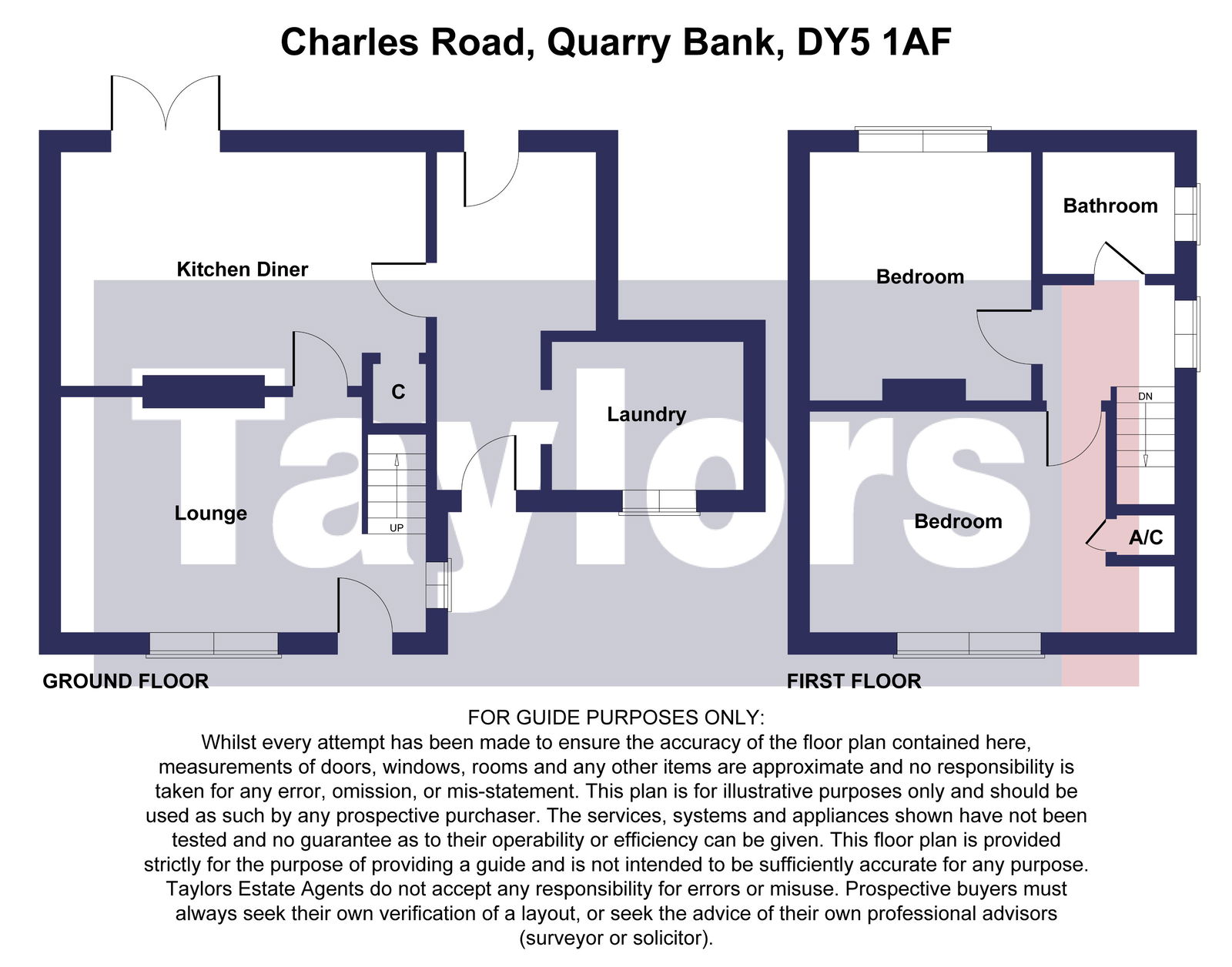 26, Charles Road, Brierley Hill floorplan