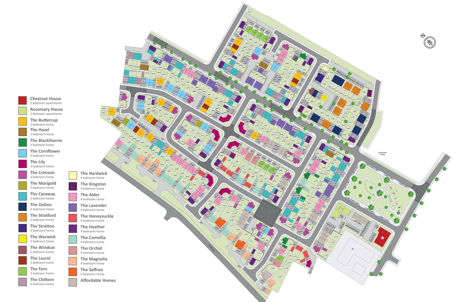 "The Caraway" at Arnold Lane, Gedling, Nottingham NG4, 3 bedroom