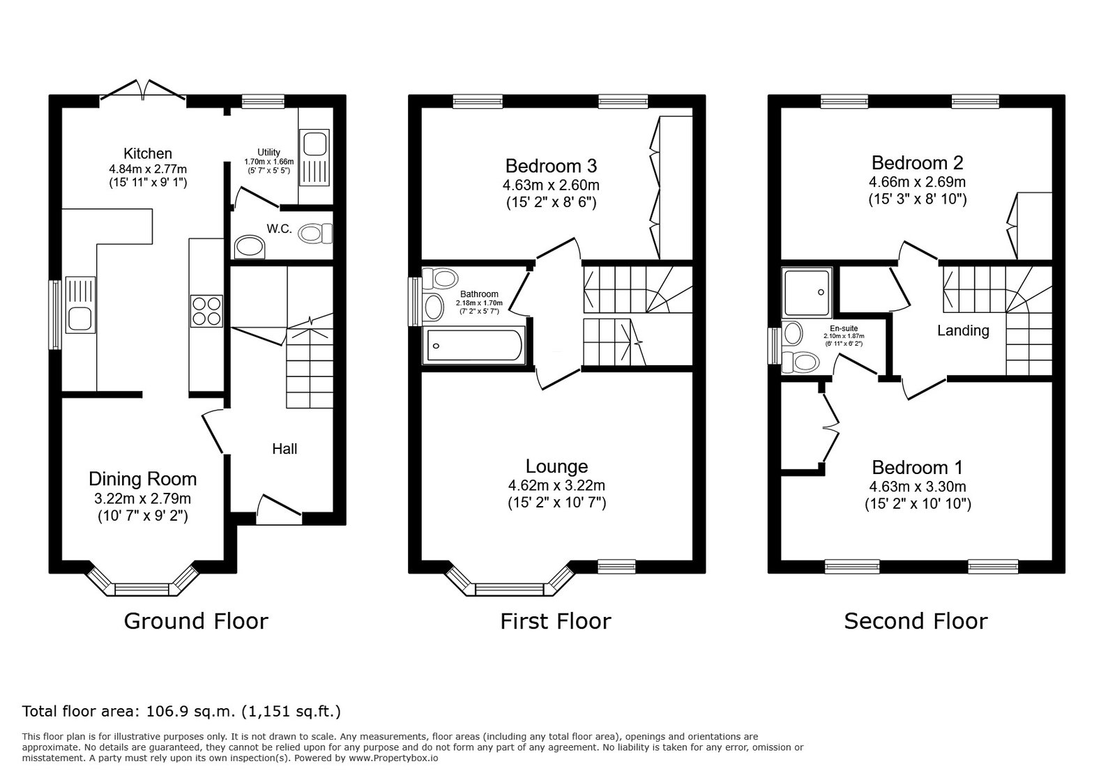 3, Tir Y Farchnad, Swansea floorplan