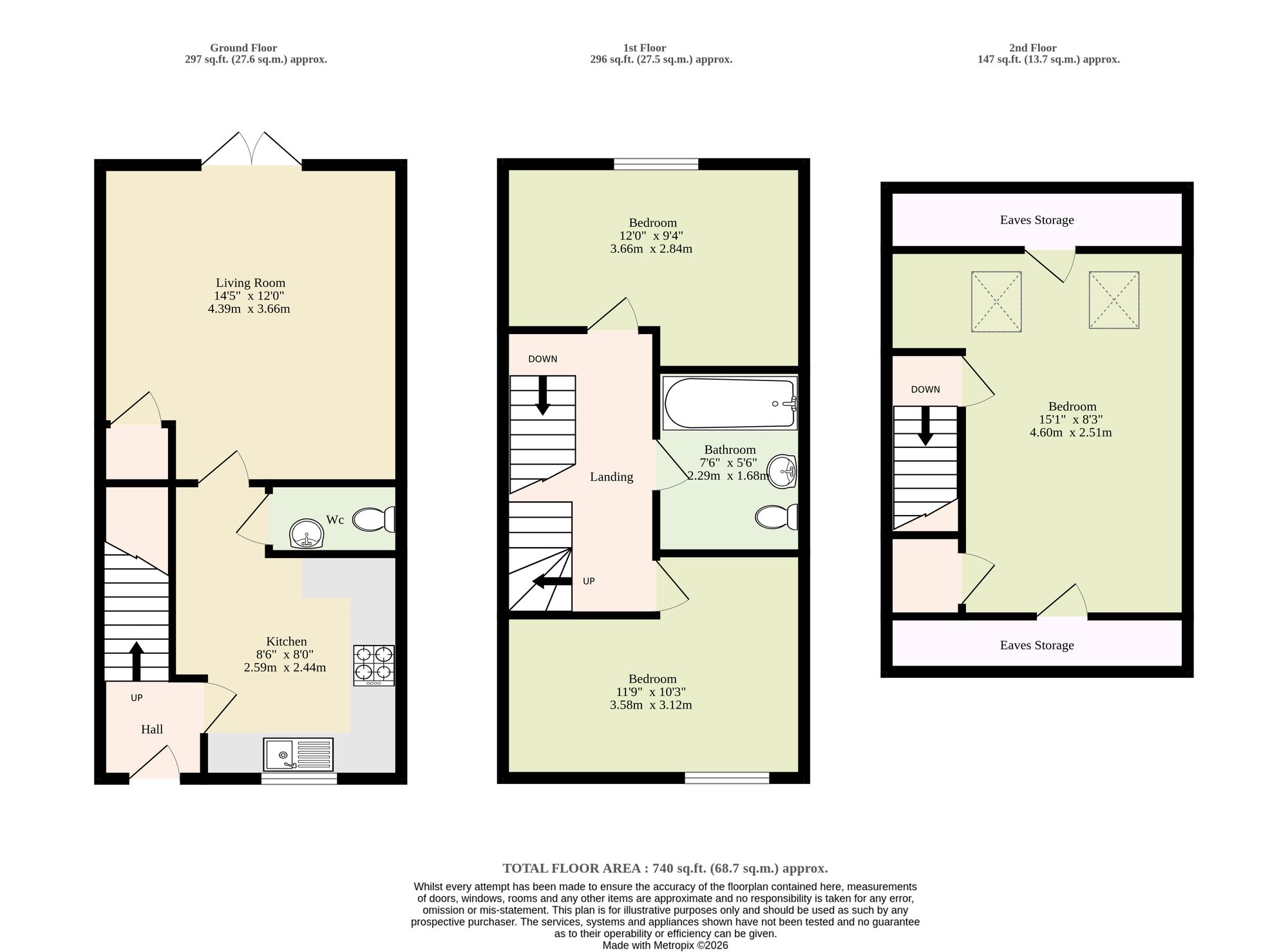 45 Heritage Green, Lowestoft floorplan