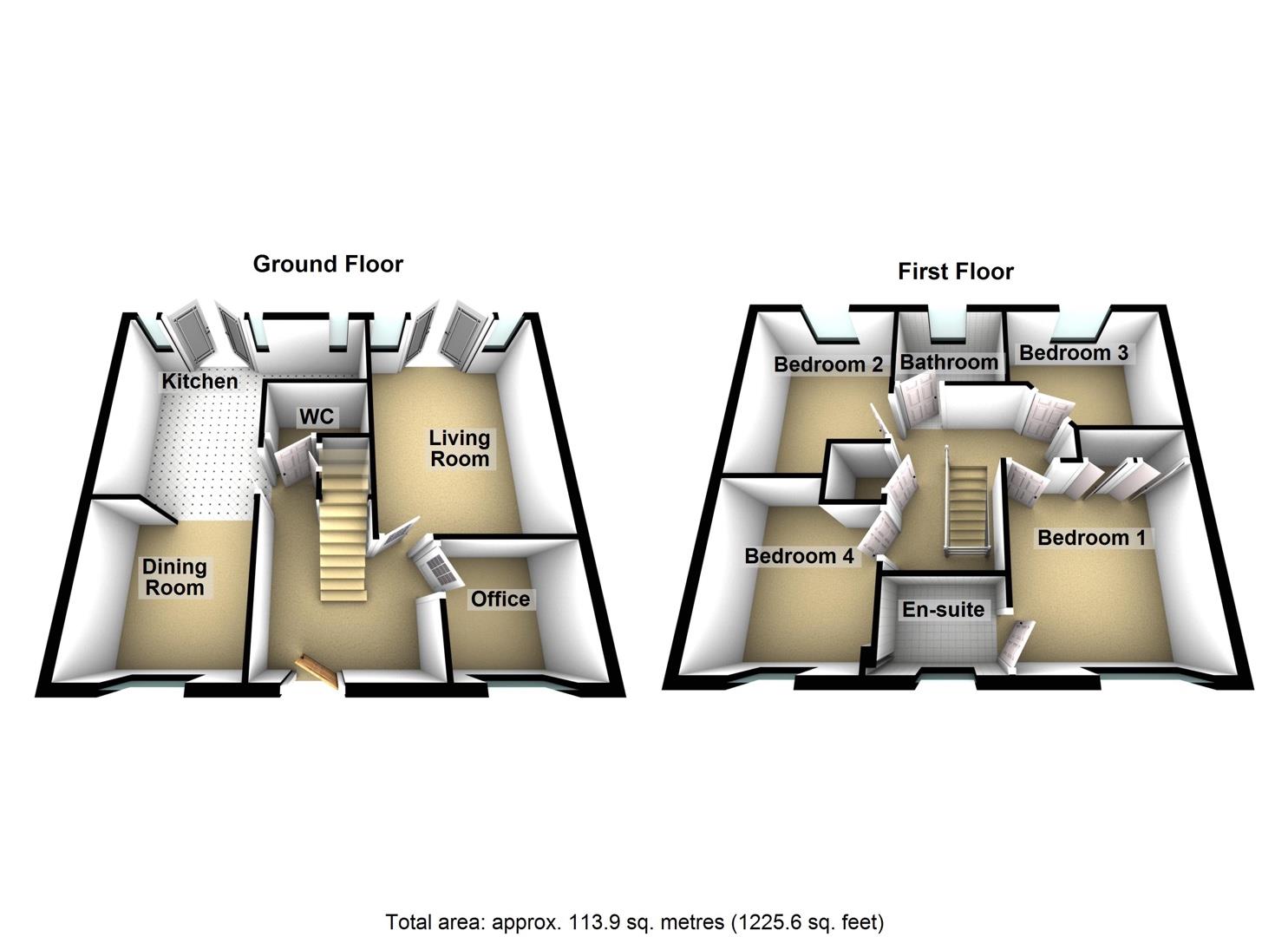 8, Eden Park Court, Newcastle Upon Tyne floorplan