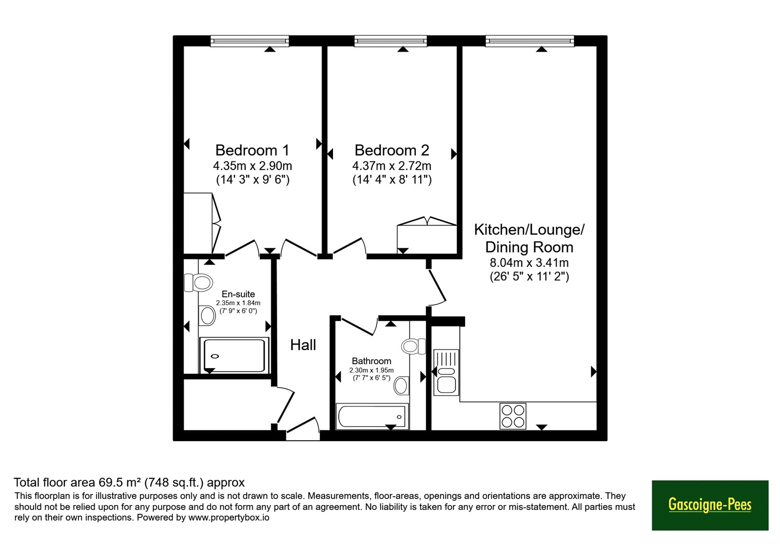 76, Lilly Court, 21, Fullbrook Drive, Hampshire floorplan