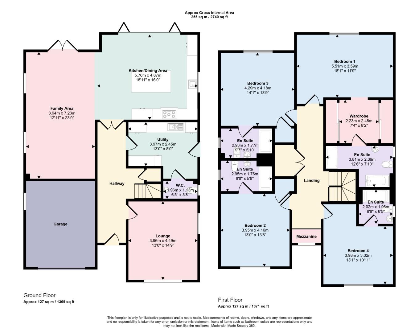 Plot 1, Ash Lane, Northampton floorplan