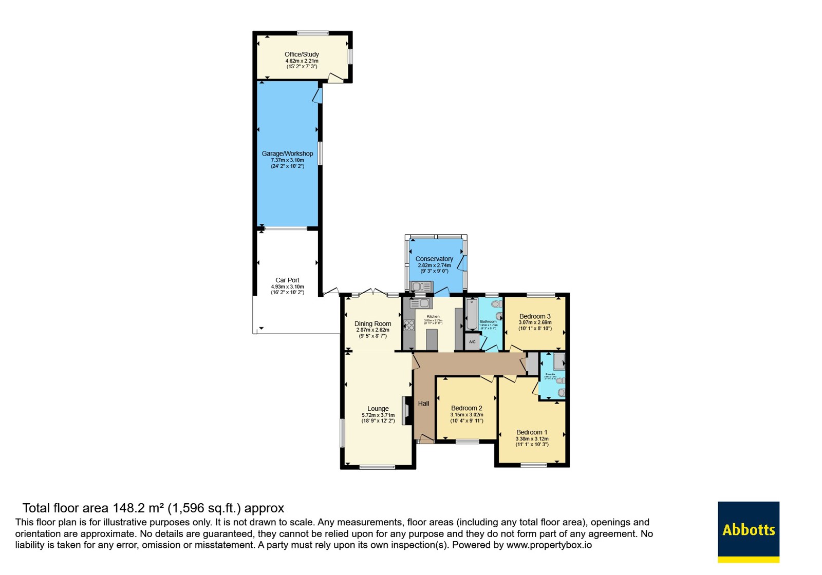 19, Neville Road, Norfolk floorplan