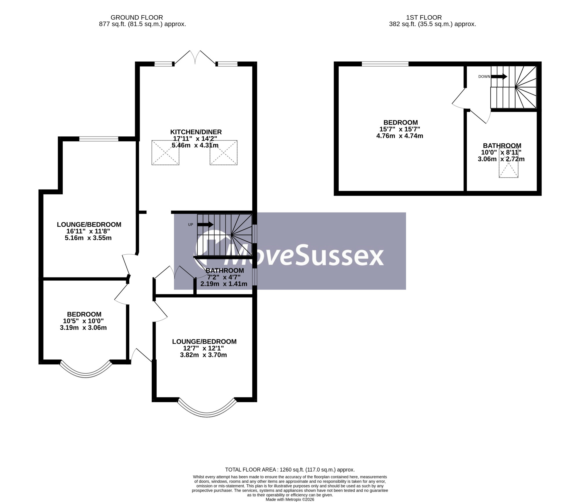 24, Bahram Road, Polegate floorplan