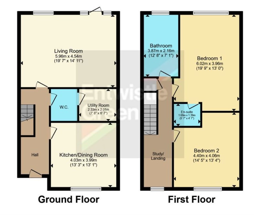 2, Whinfield Mews, Preston floorplan