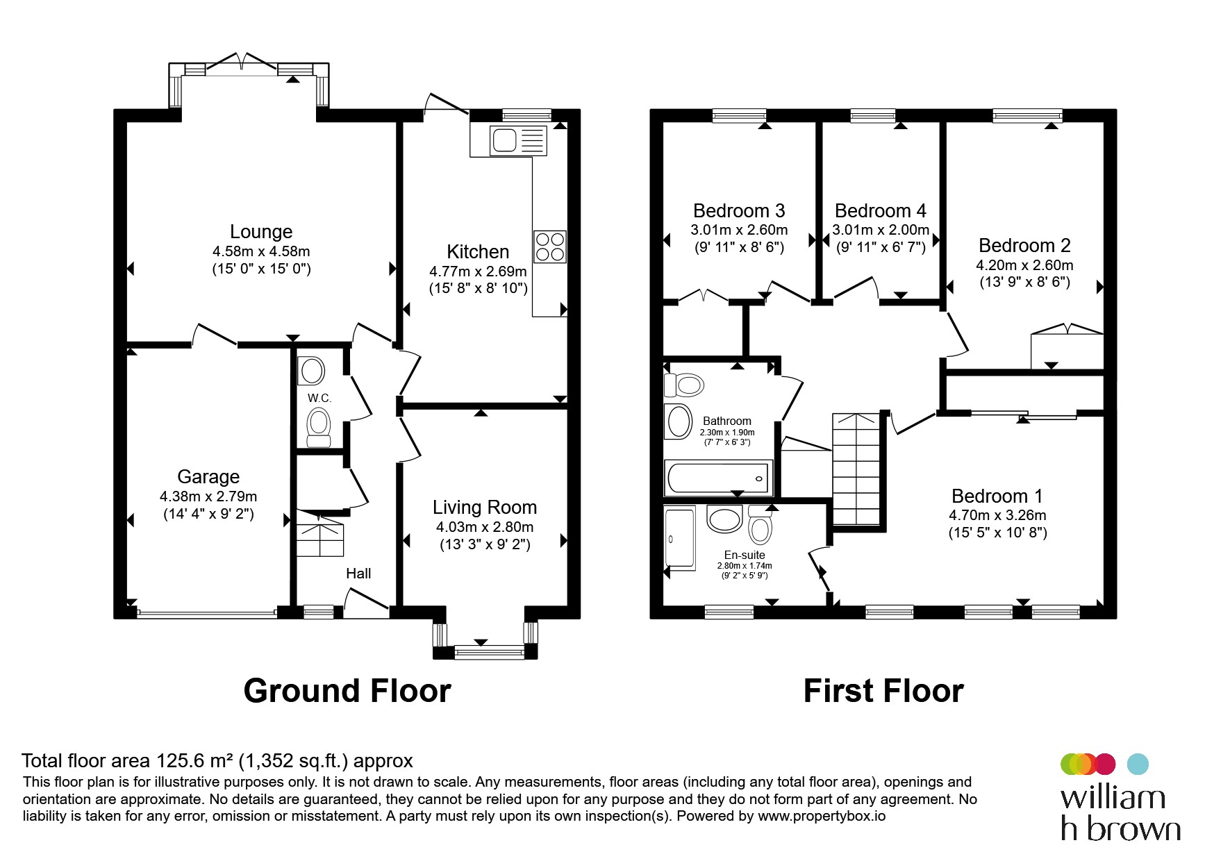 Swift Close, Ware floorplan