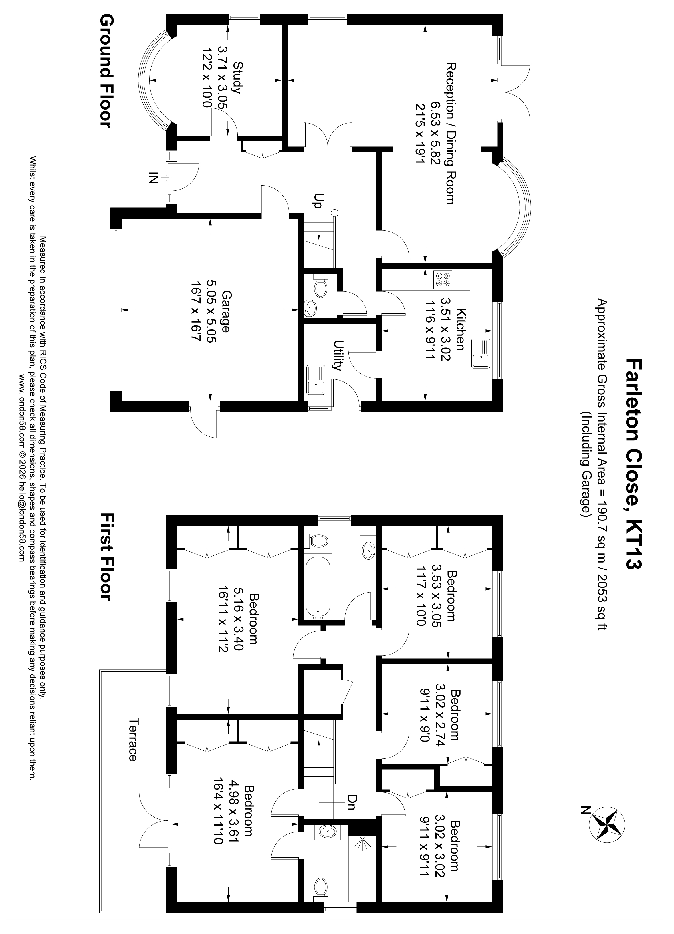 3, Farleton Close, Surrey floorplan