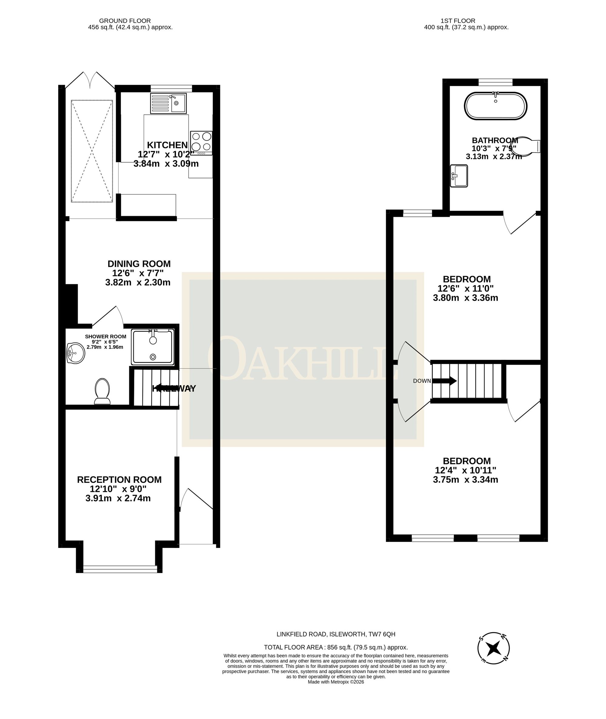 105 Linkfield Road, Isleworth floorplan