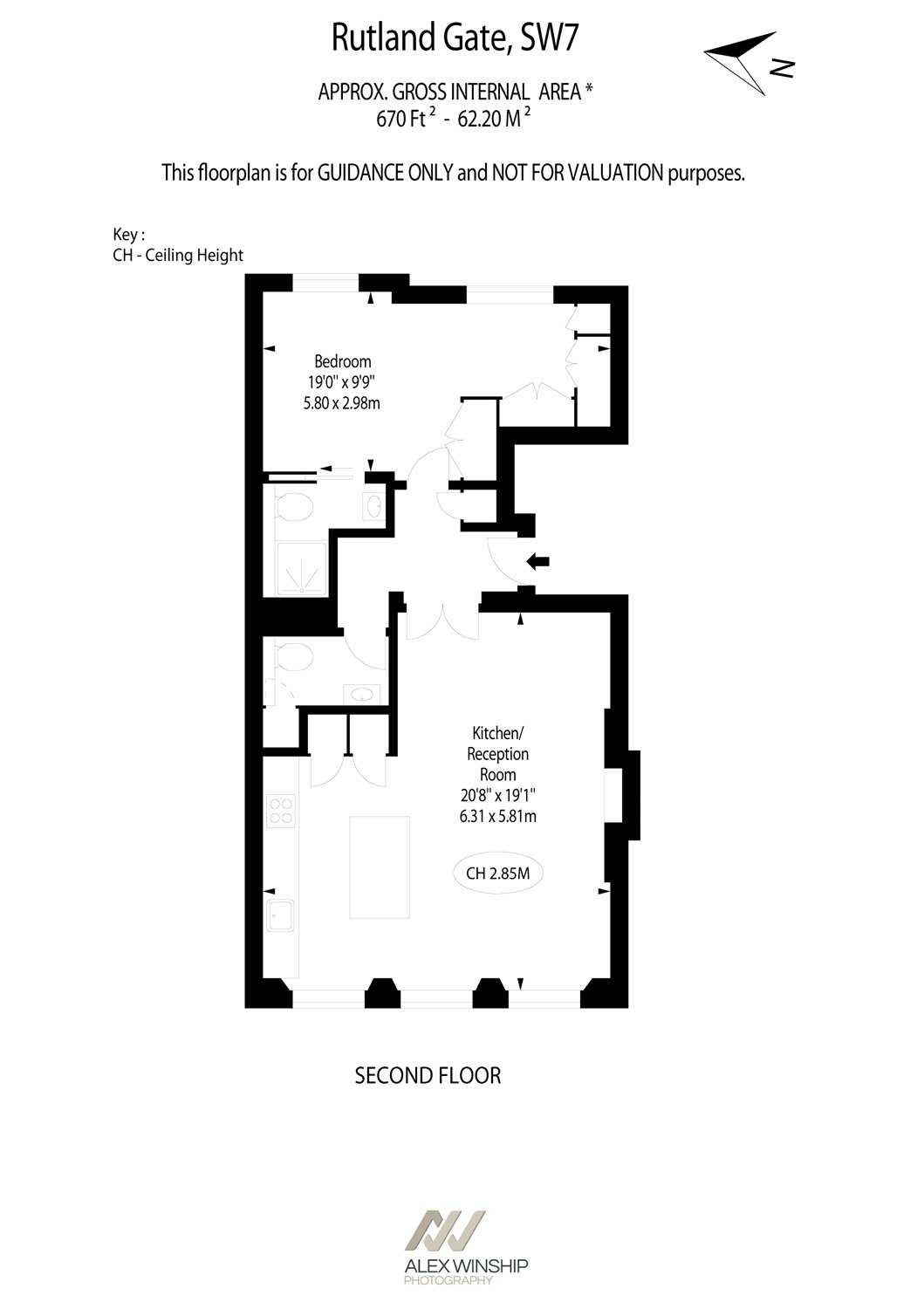 1 Bedrooms Flat to rent in Rutland Gate, Knightsbridge, London SW7
