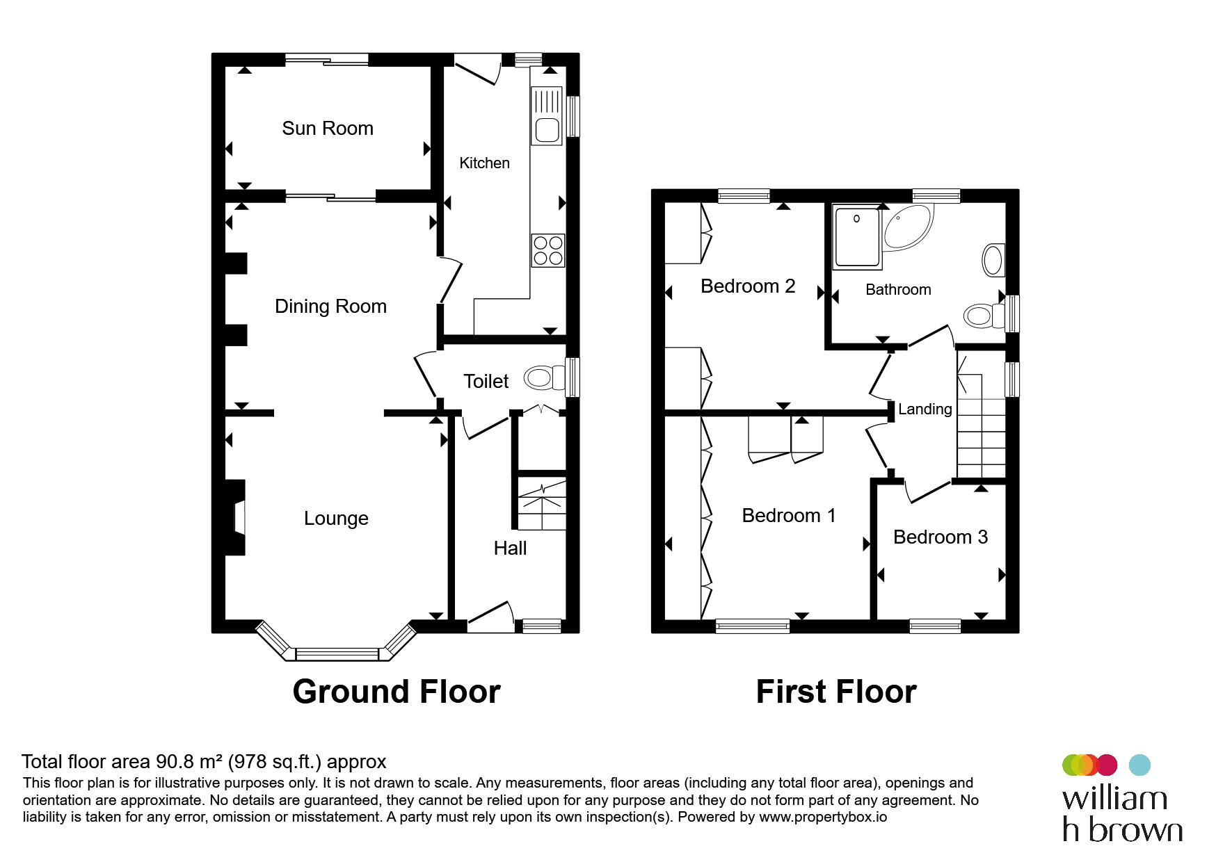 6, Newfield Avenue, Castleford floorplan