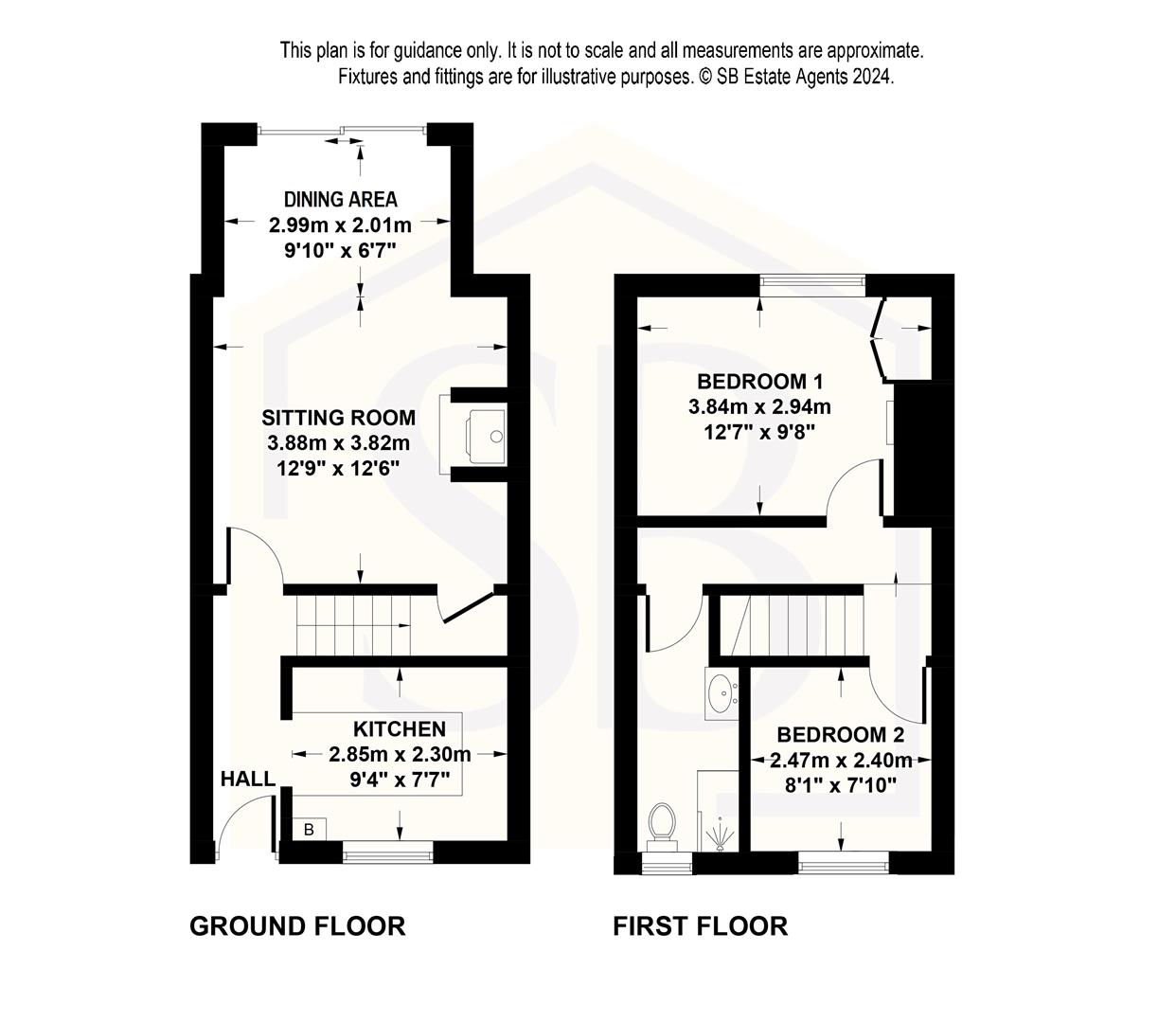 8, South View Terrace, Otley floorplan