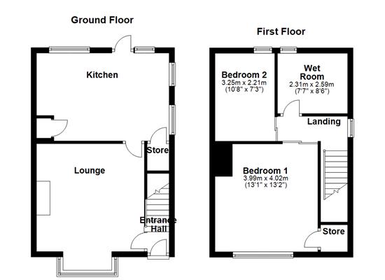 2 Bedrooms Semi-detached house for sale in Richmond Gardens, Pudsey LS28