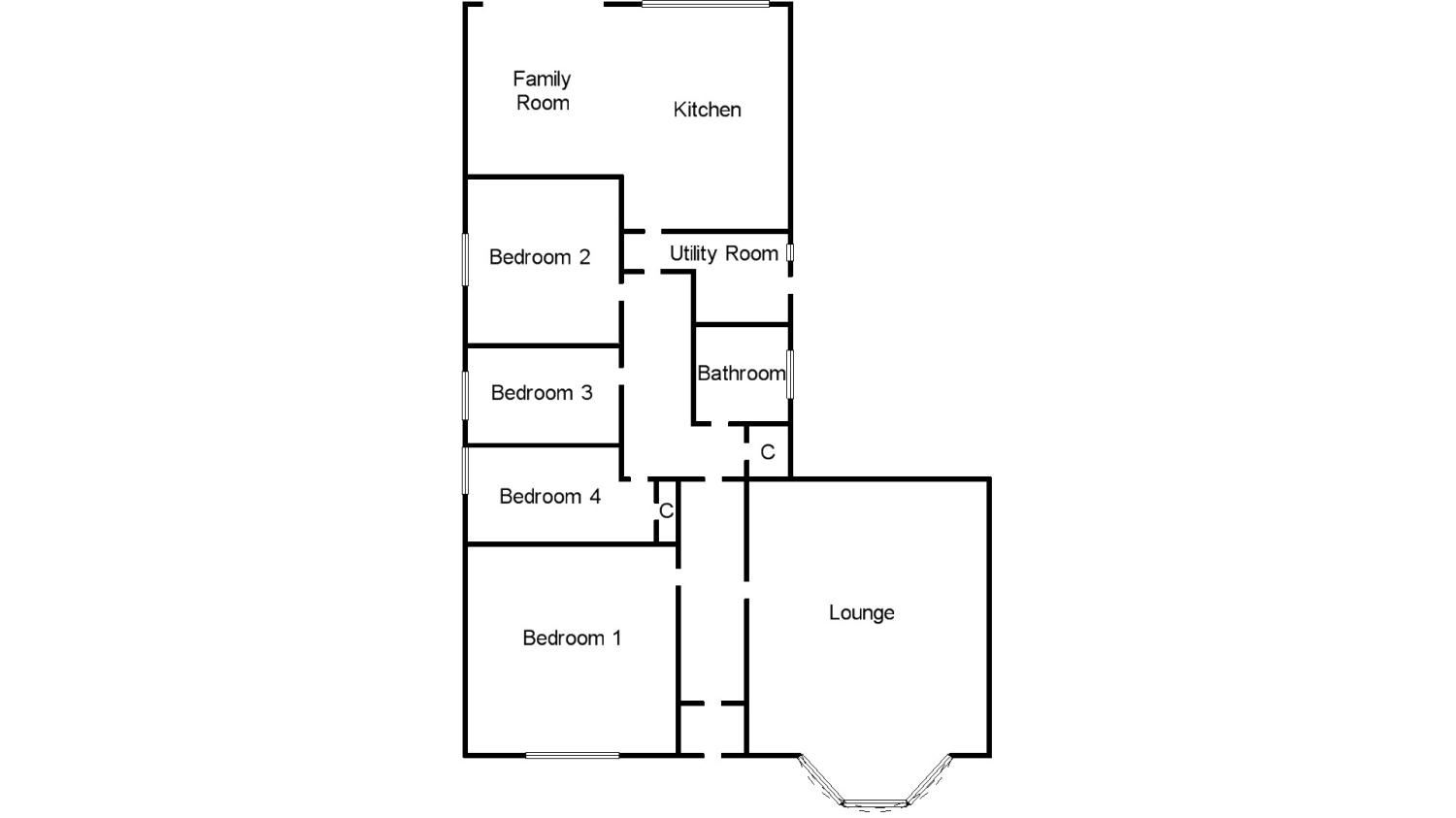 4 Bedrooms Bungalow for sale in Redding Road, Brightons, Falkirk FK2