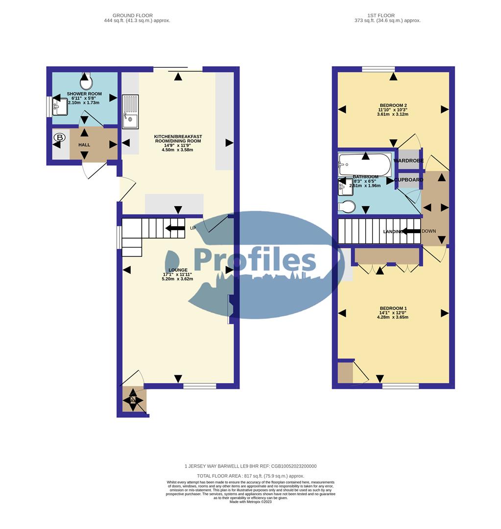 Jersey Way, Barwell, Leicester LE9, 2 bedroom semidetached house for