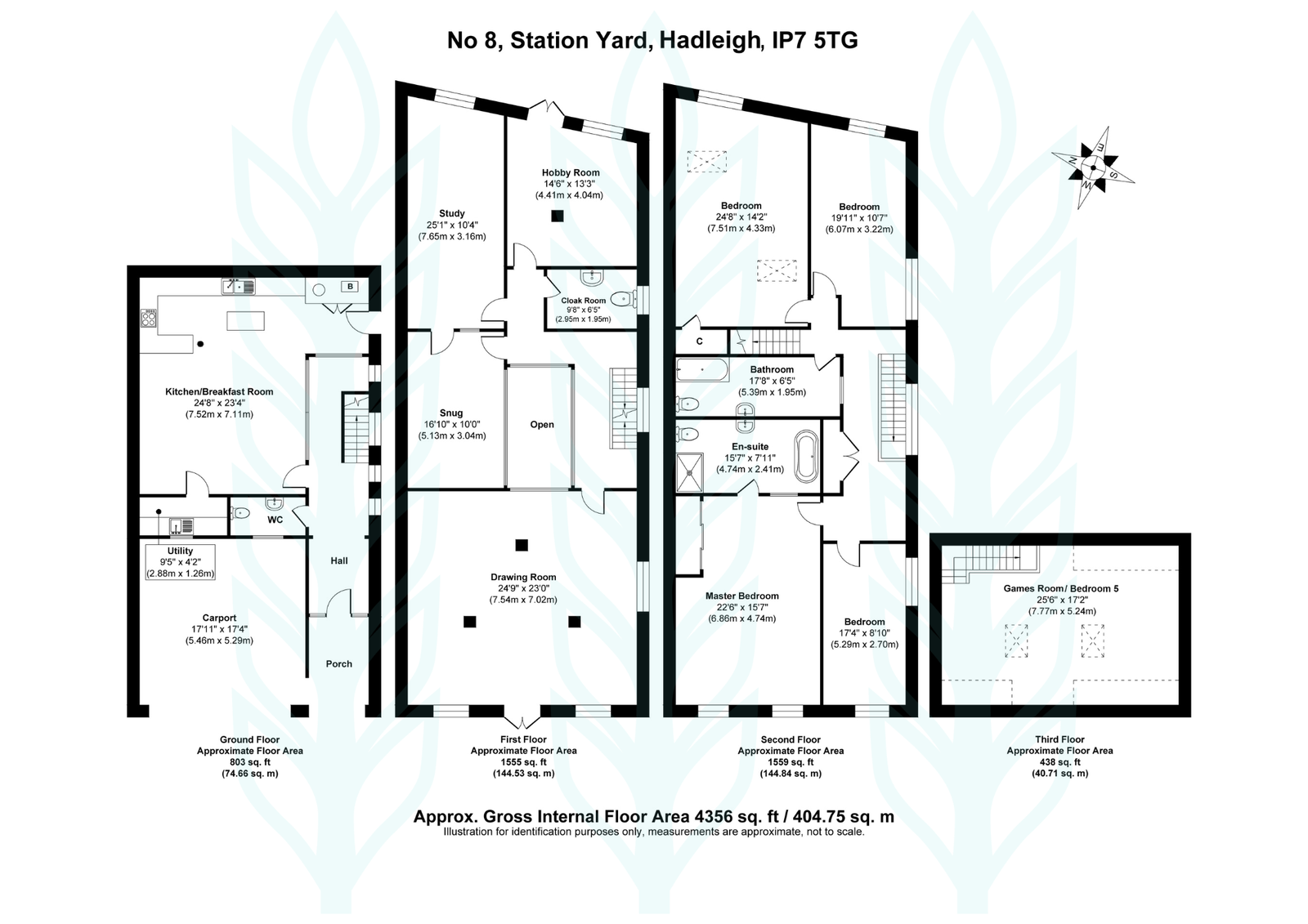 8, Station Yard, Ipswich floorplan