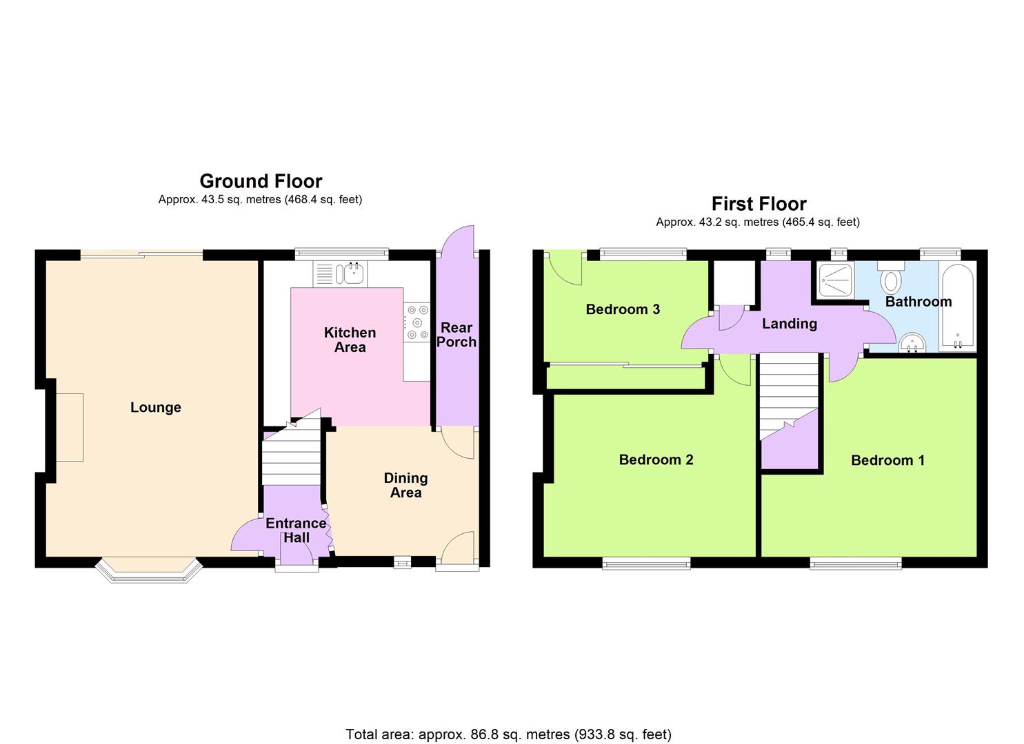 3 Bedrooms Terraced house for sale in Hoe View Road, Cropwell Bishop, Nottingham NG12