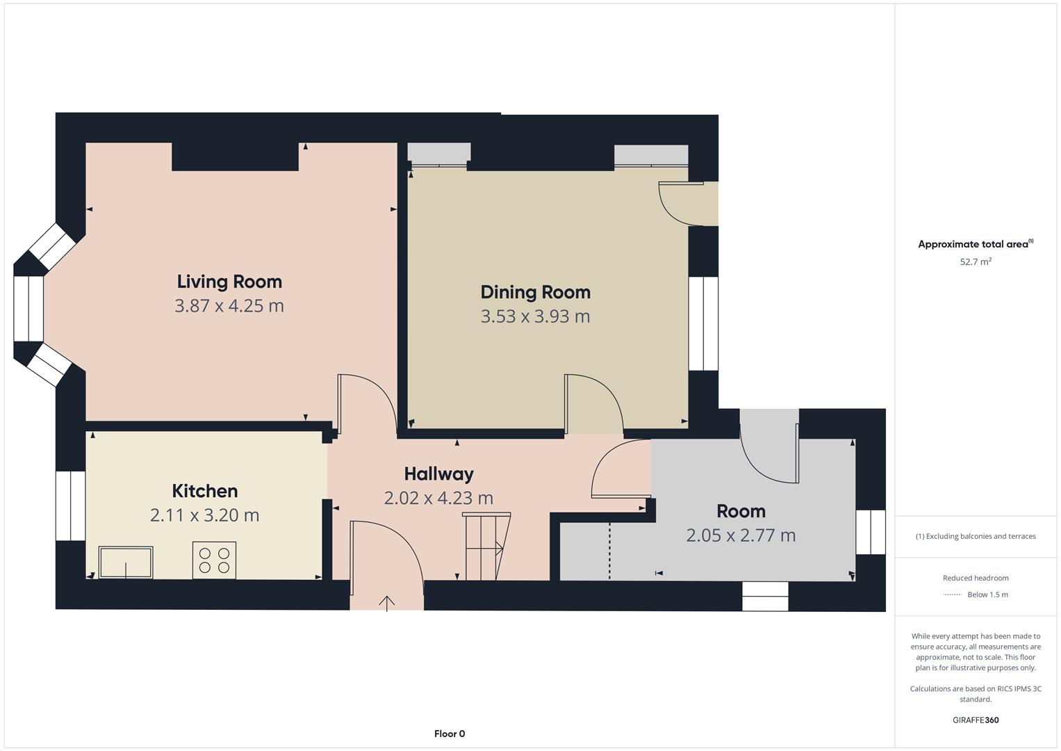 4, Larkstone Crescent, Ilfracombe floorplan