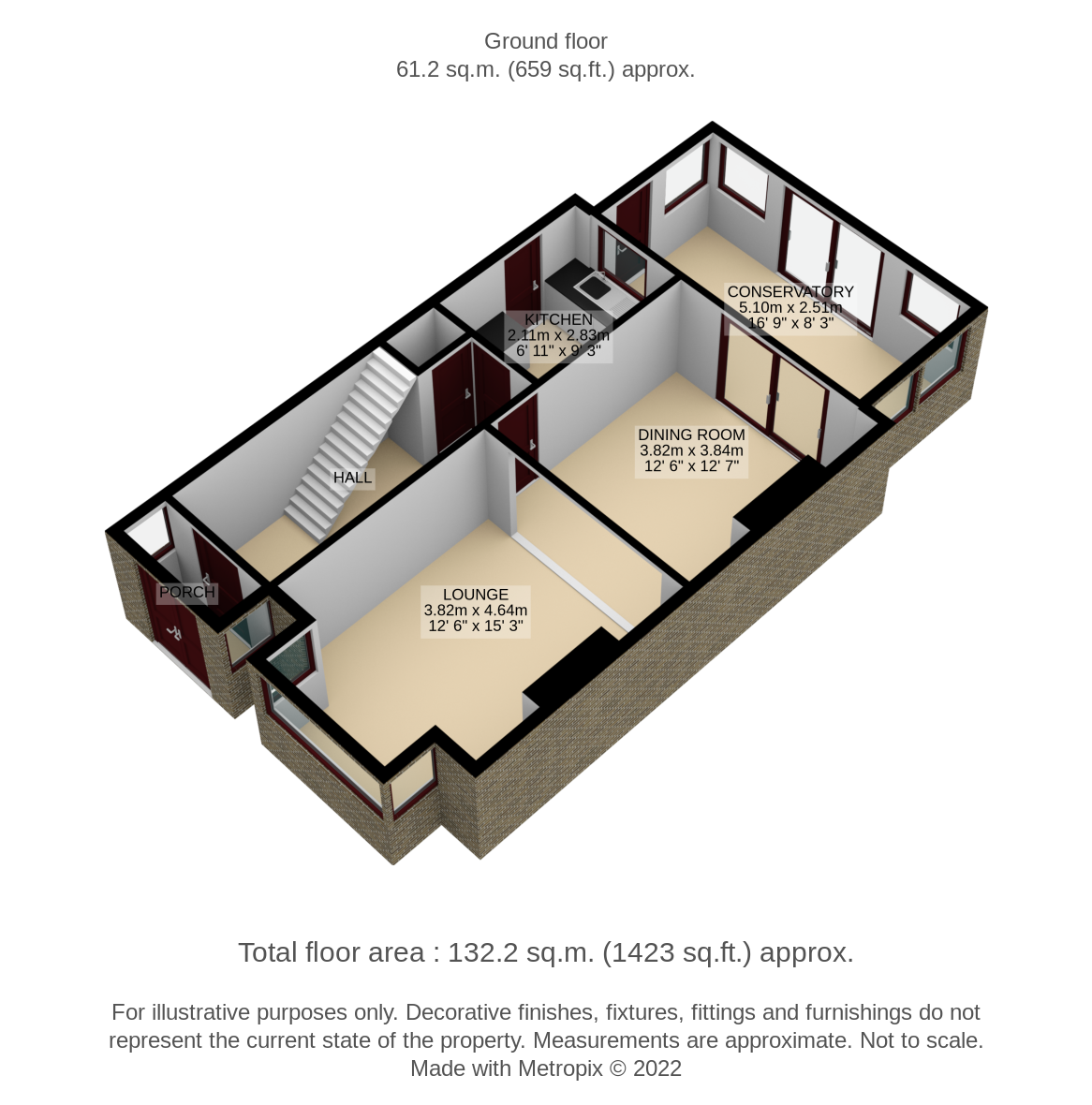 Carlton Crescent, Cheam, Sutton SM3, 3 bedroom end terrace house for