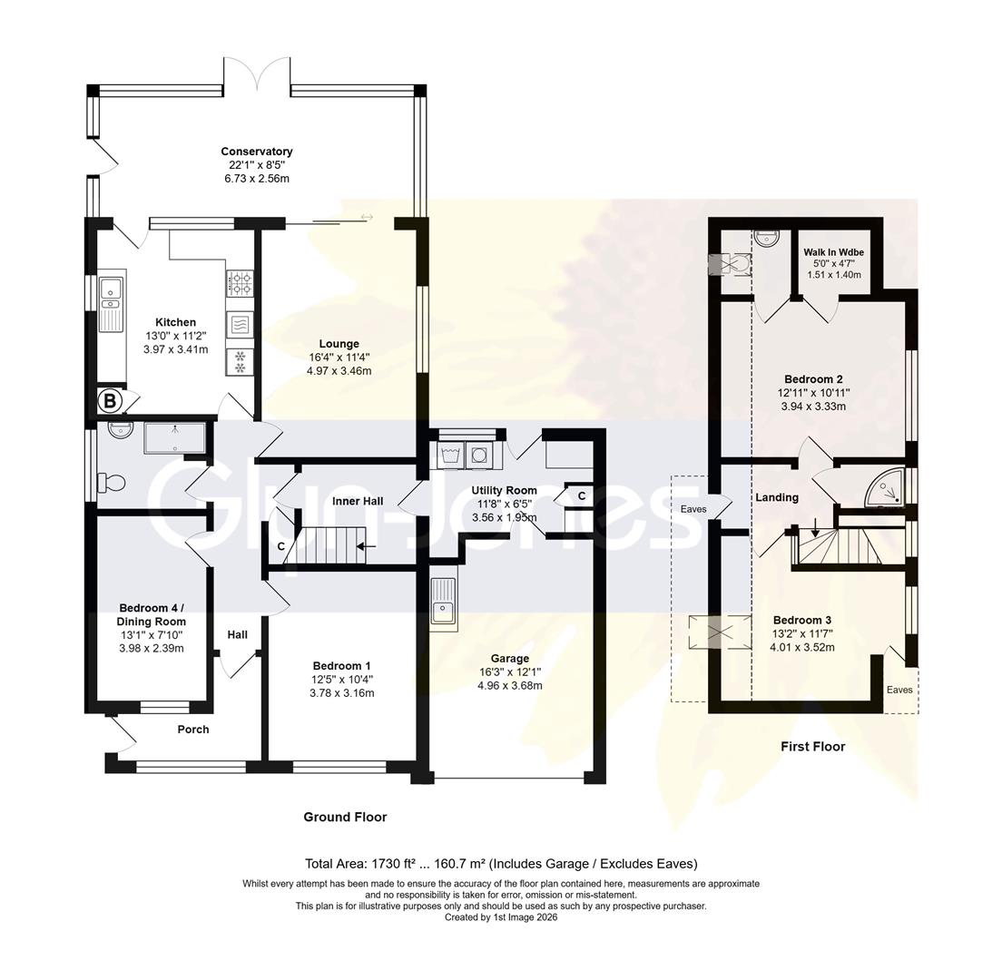 12A, Oakcroft Gardens, Littlehampton floorplan