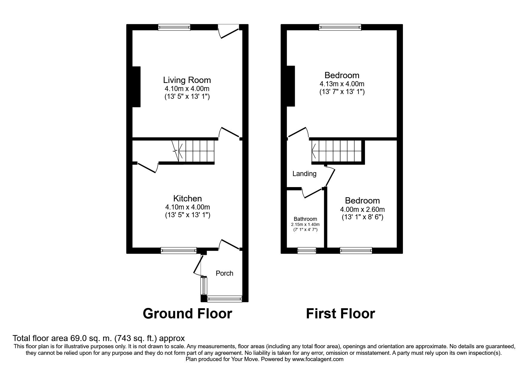 2 Bedrooms Terraced house to rent in Manchester Road West, Little Hulton, Manchester M38