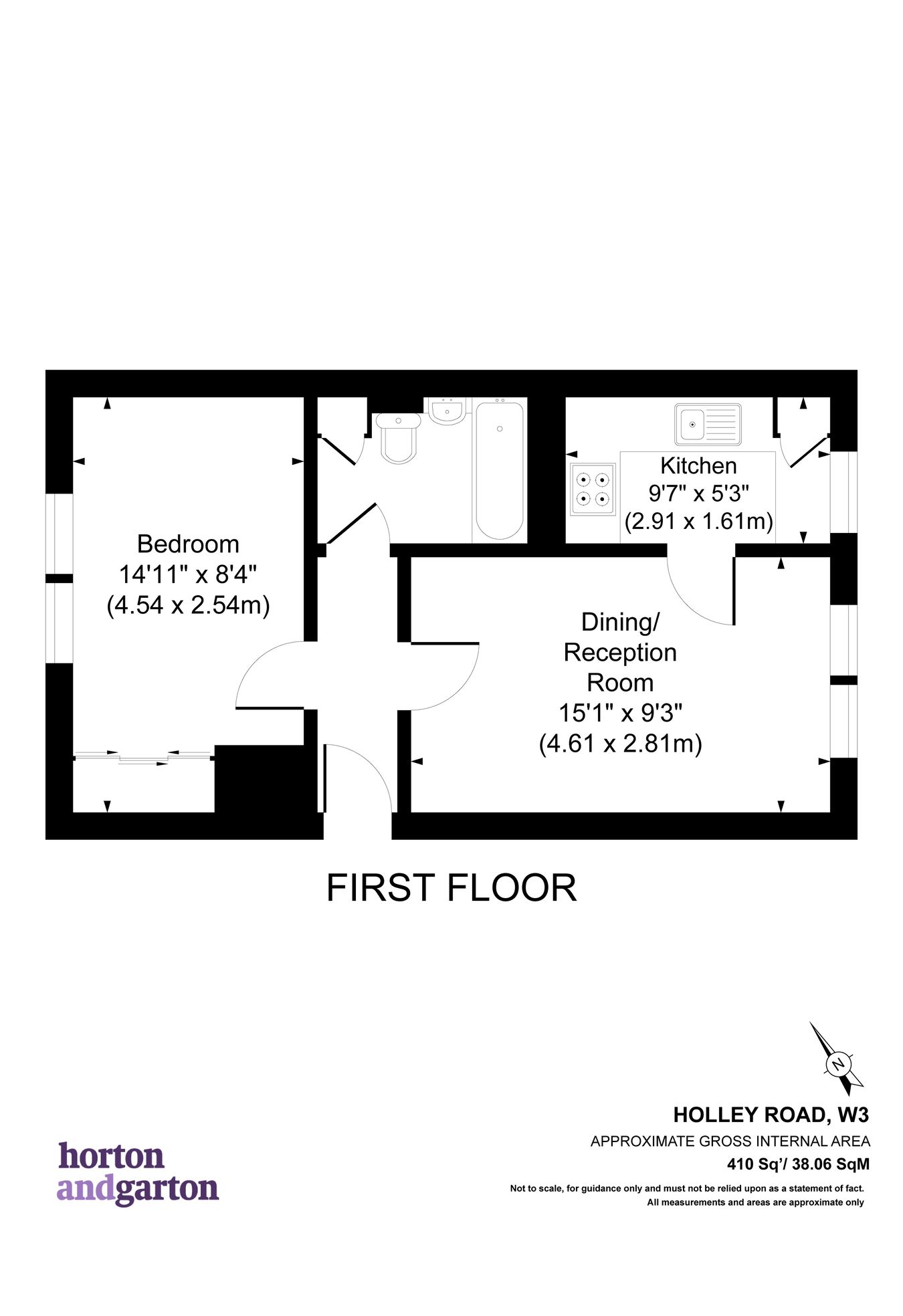 57, Holley Road, Acton floorplan