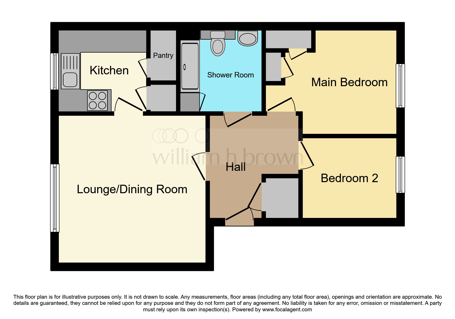 10, Parkside Court, Diss floorplan
