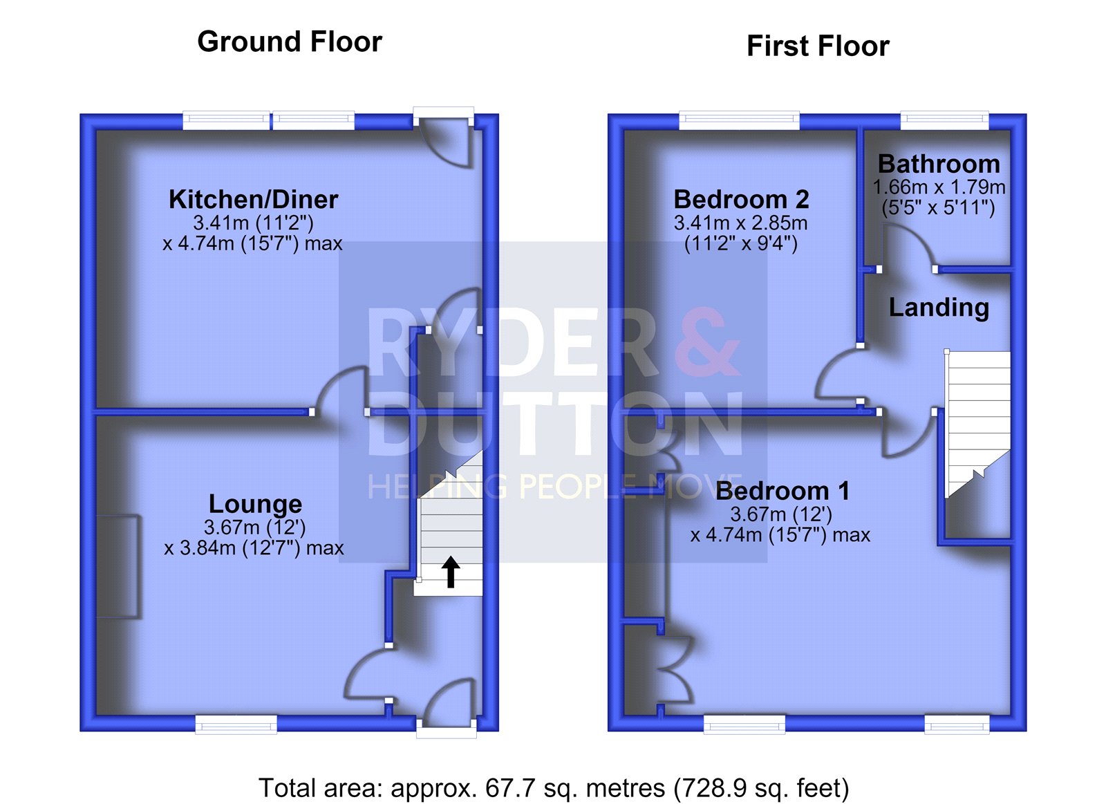 6, Oldham Road, Saddleworth floorplan