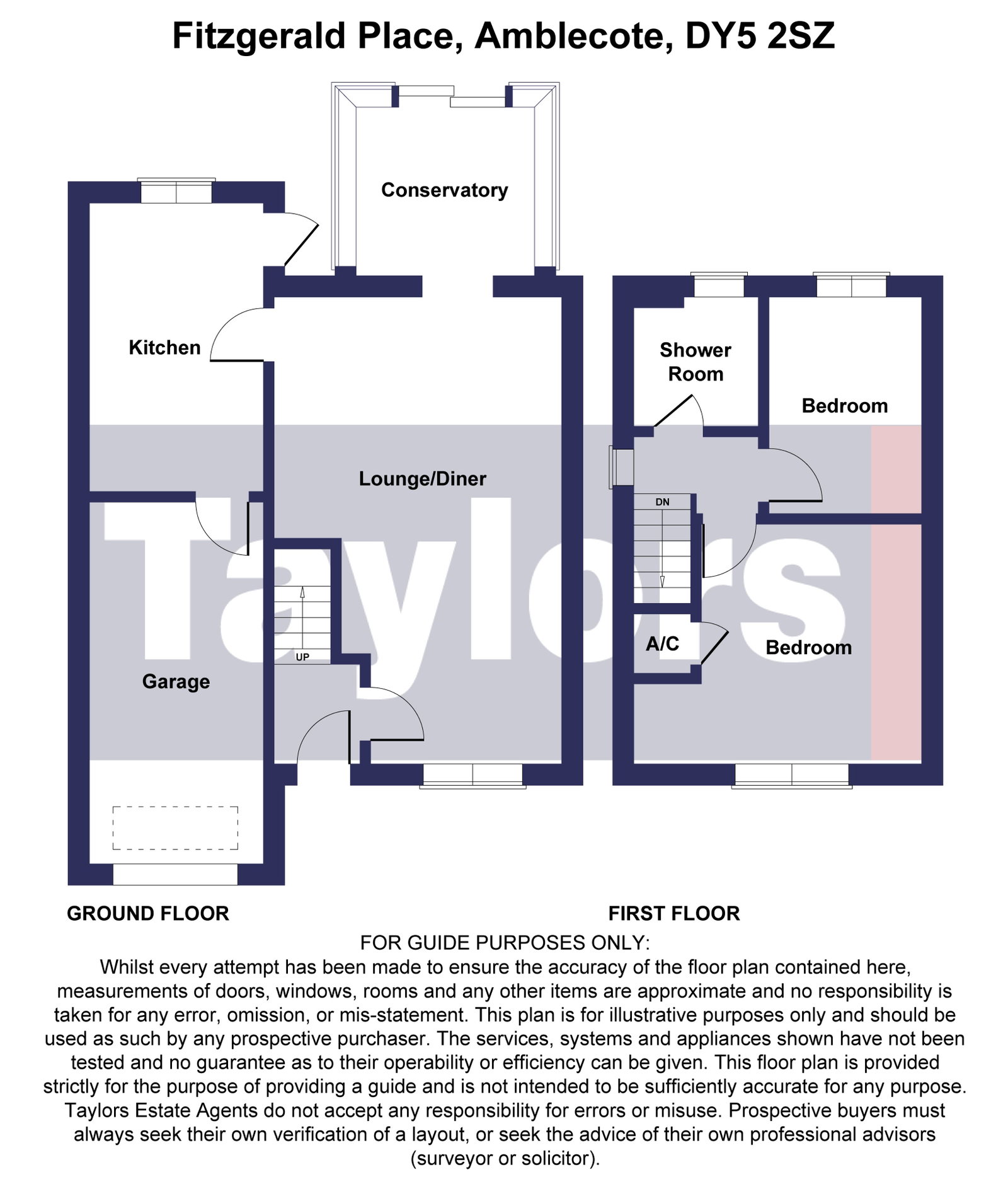 3, Fitzgerald Place, Brierley Hill floorplan