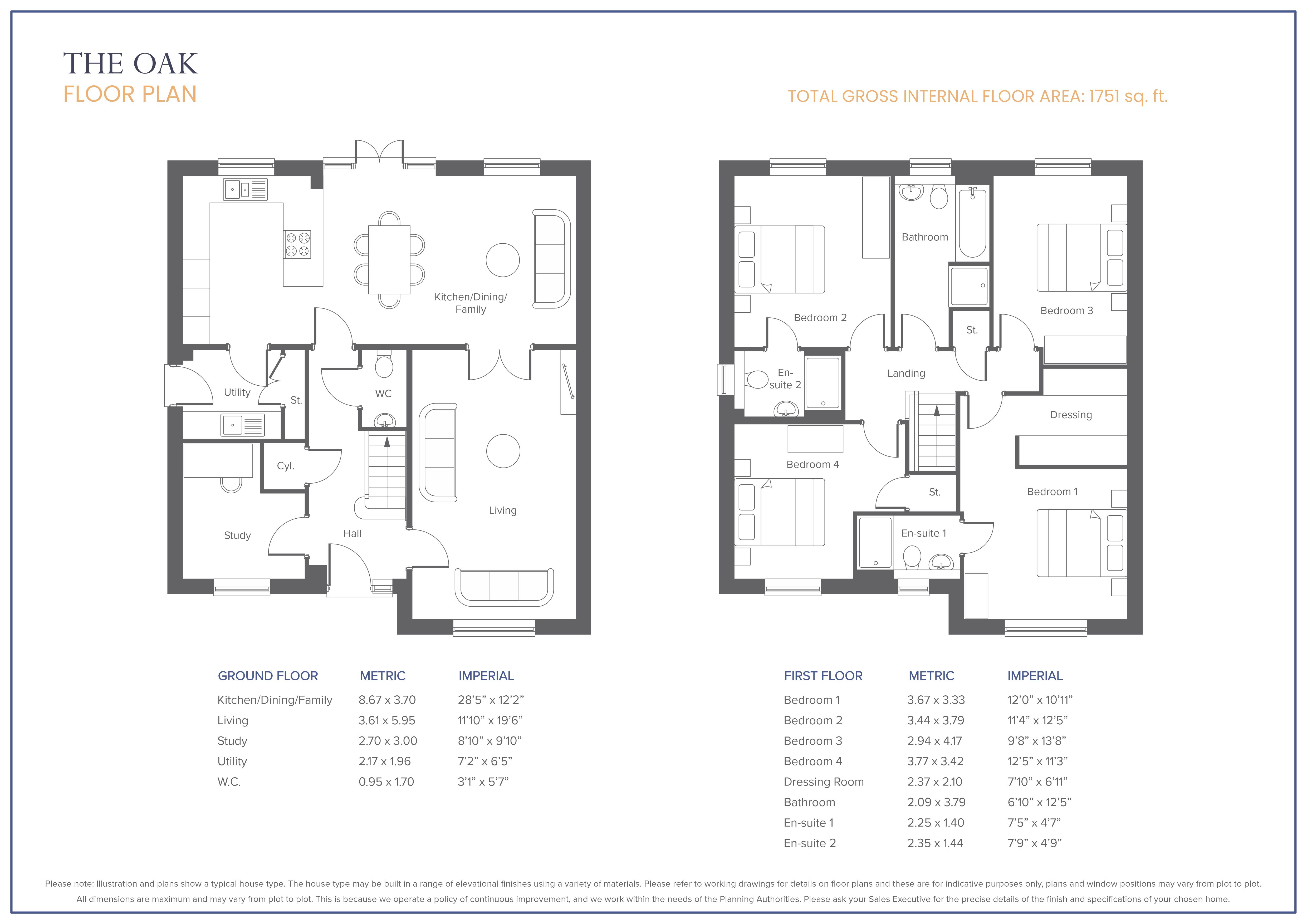 Plot 38,, The Hamlet, Malvern floorplan