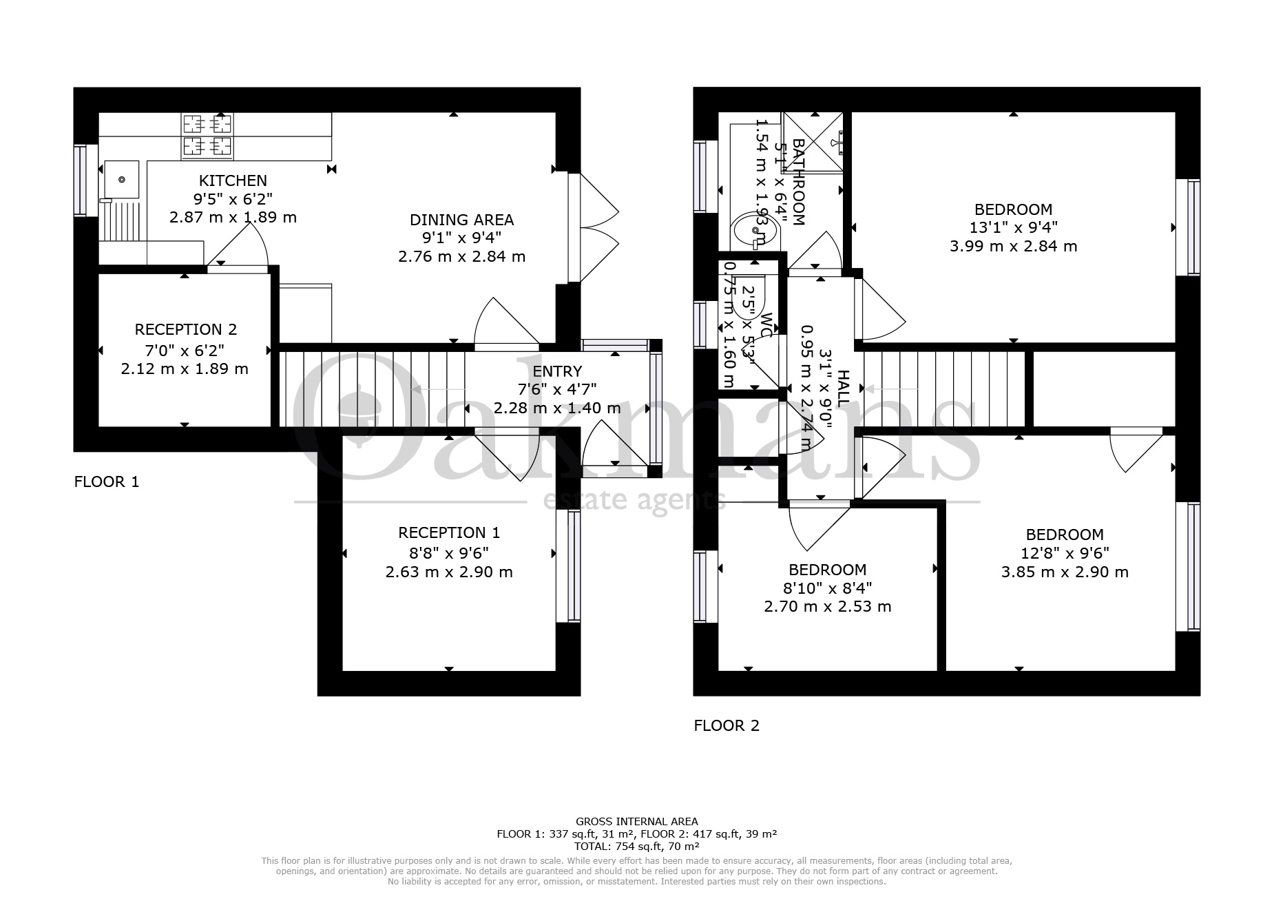 33, BANTOCK WAY, BIRMINGHAM floorplan