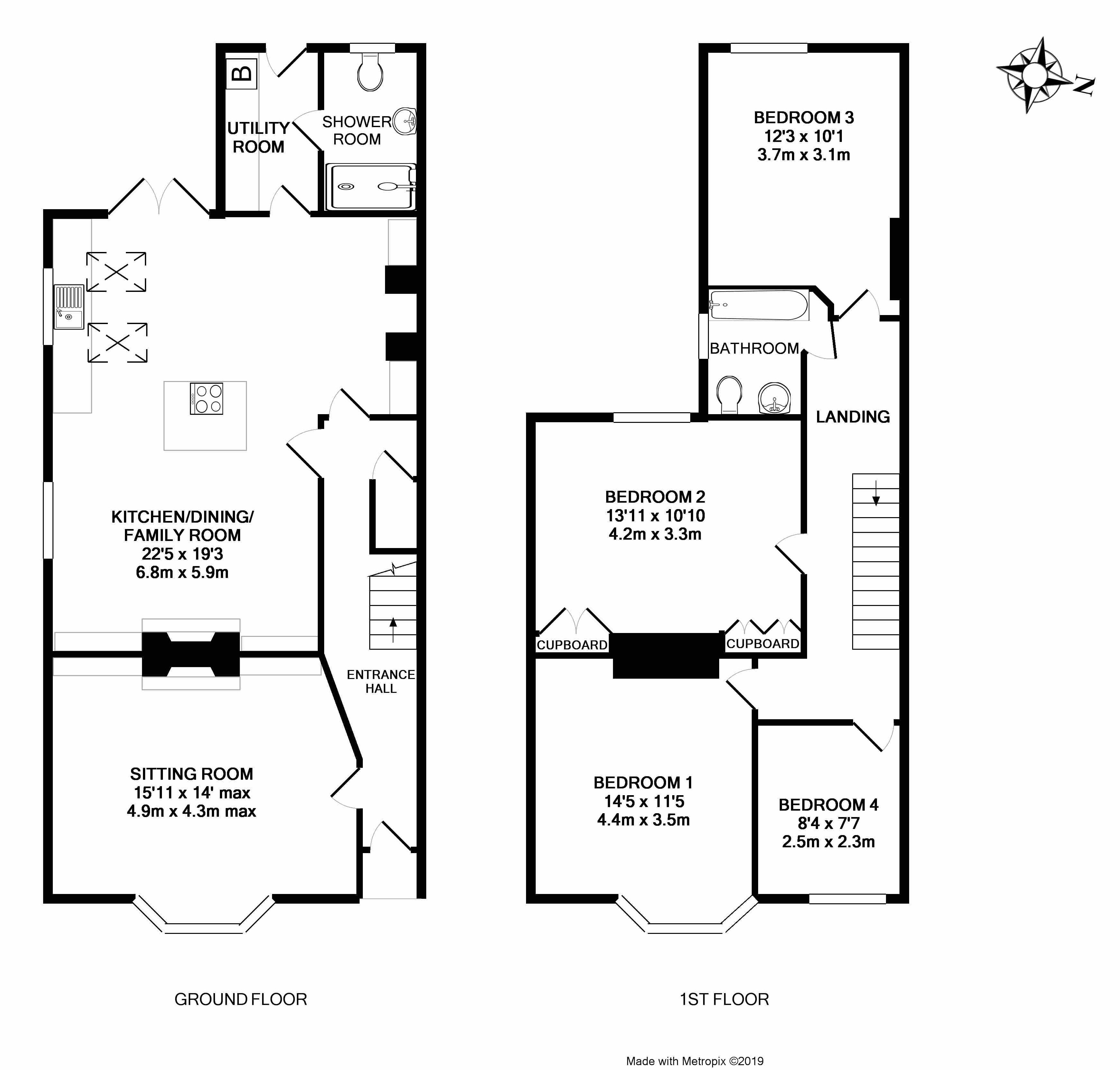 4 Bedrooms Semi-detached house for sale in Old Station Road, Wadhurst TN5