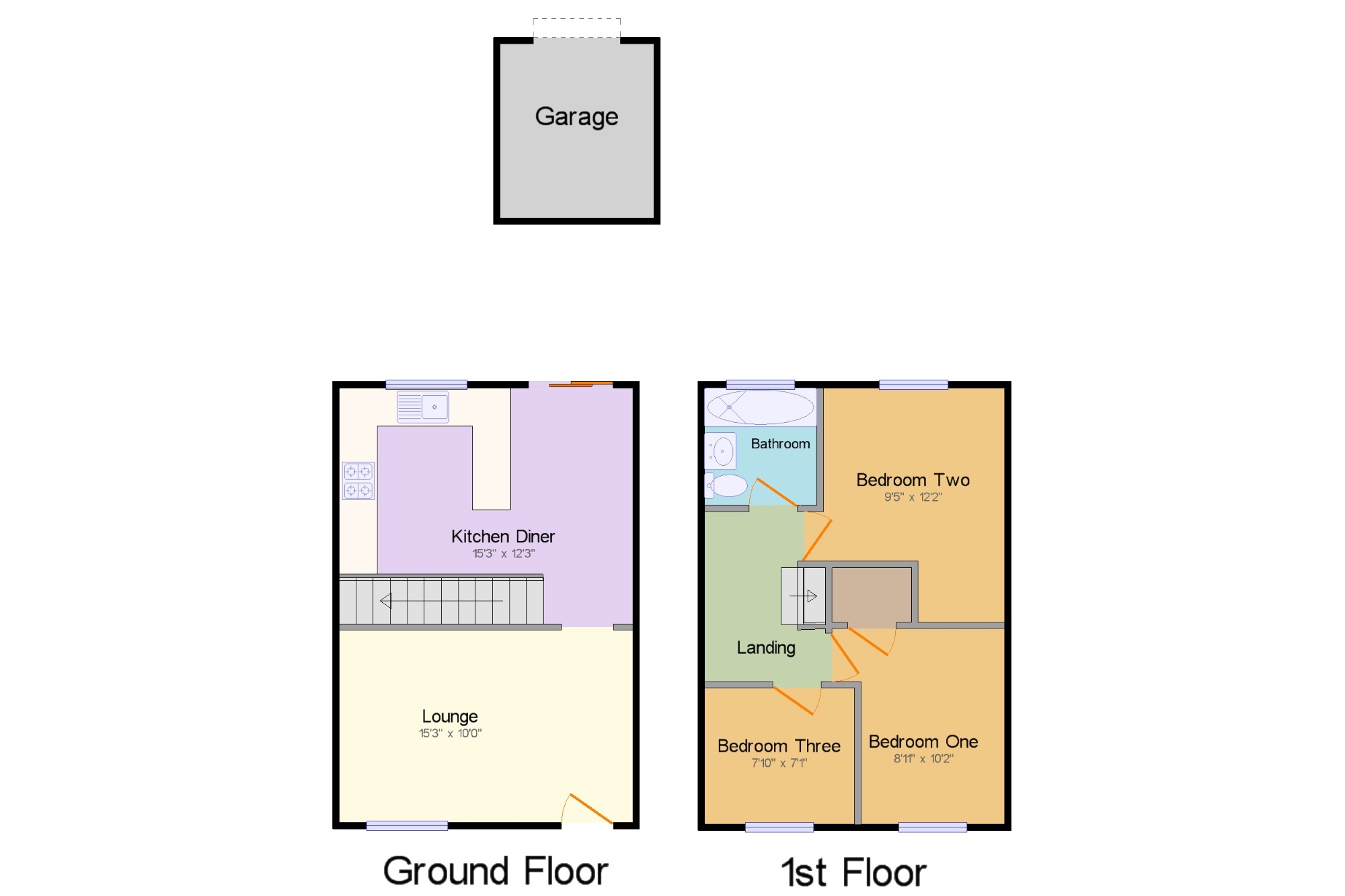 3 Bedrooms Terraced house for sale in Oakley Close, Grays RM20