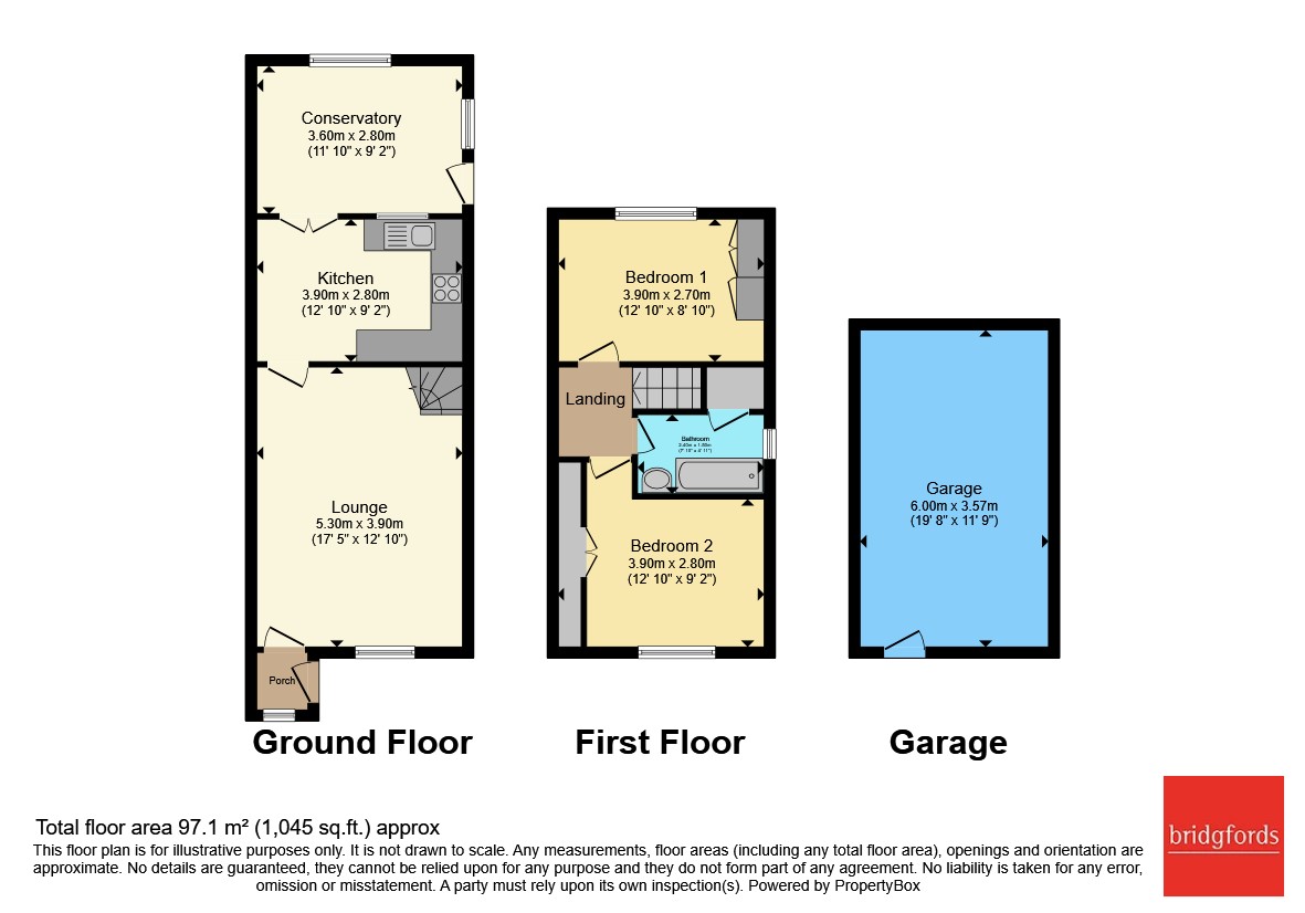 39, Countess Way, Chorley floorplan