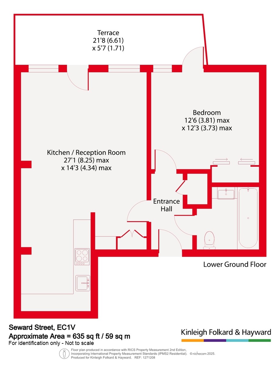 1, 31, Seward Street, London floorplan