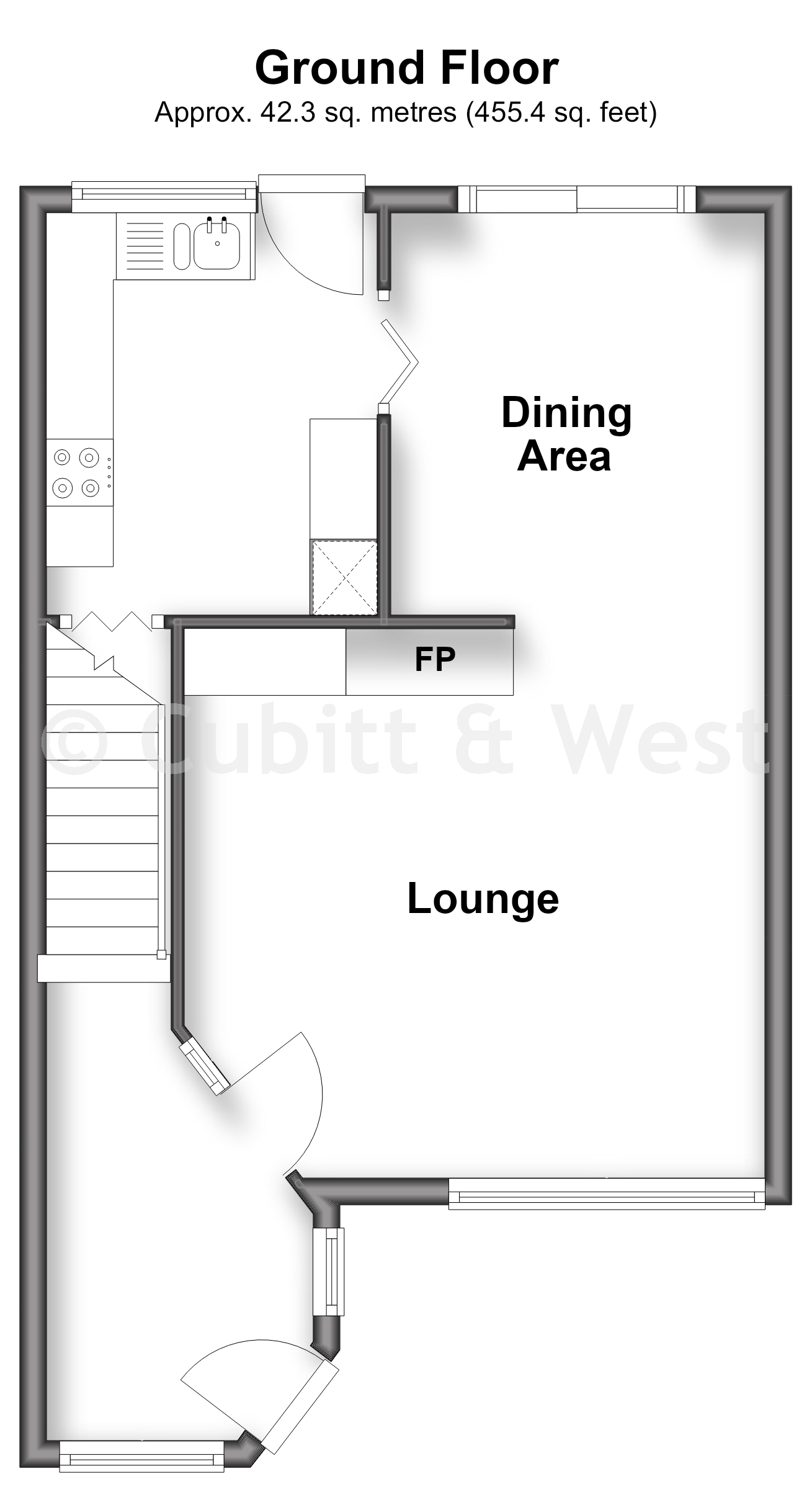 8, Woodcrest Walk, Reigate floorplan
